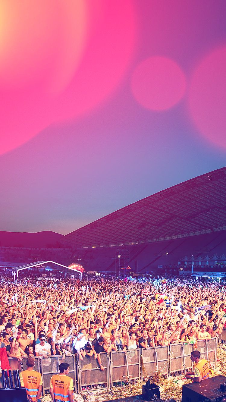 Ultra Europe Concert City Party Night Flare Wallpaper