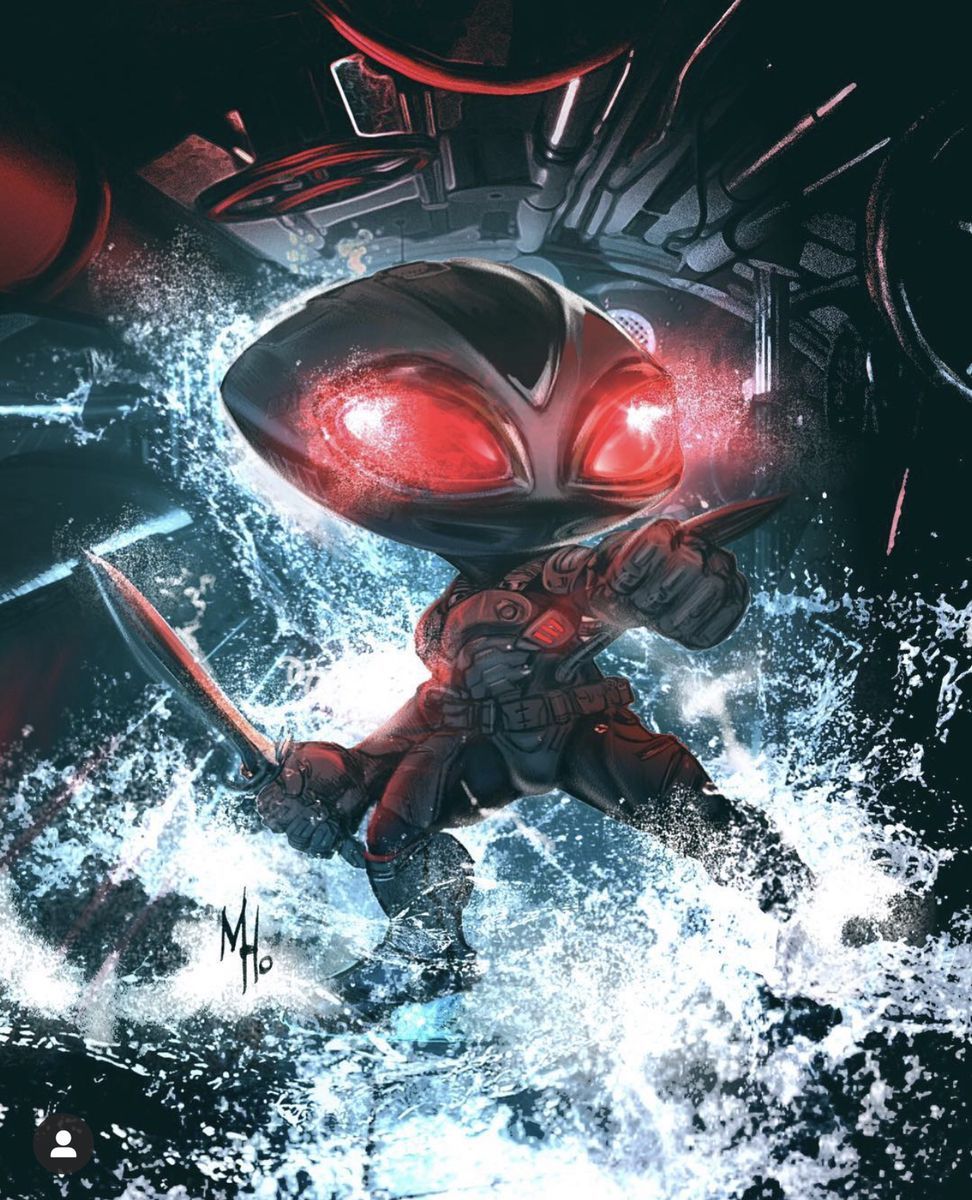 Black Manta. Black manta, Wallpaper, Manta