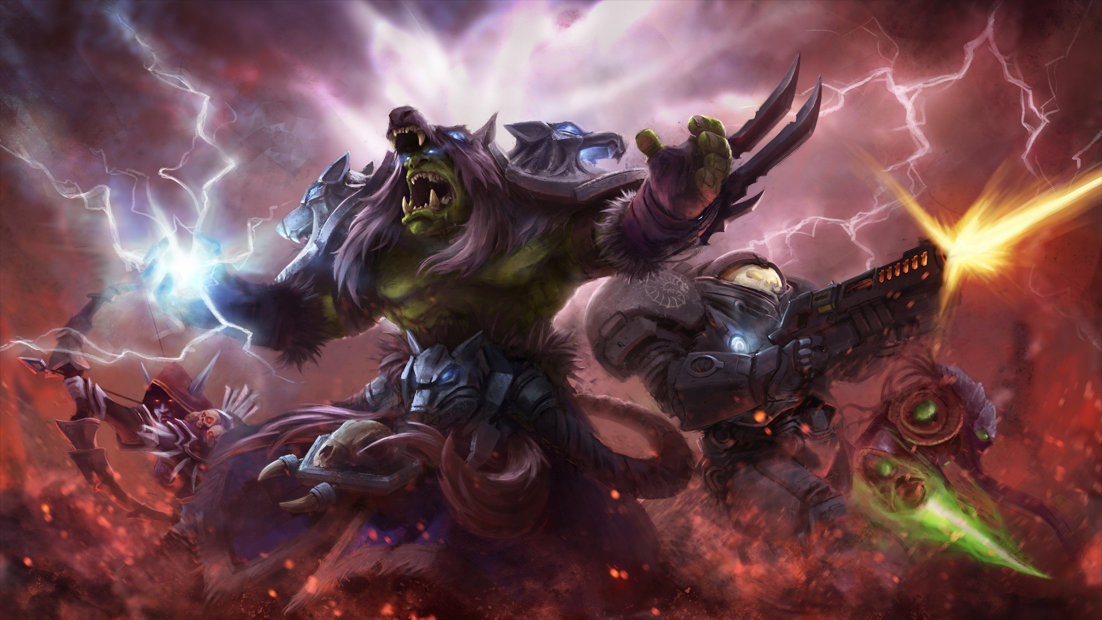 3555x2000 widescreen wallpaper heroes of the storm