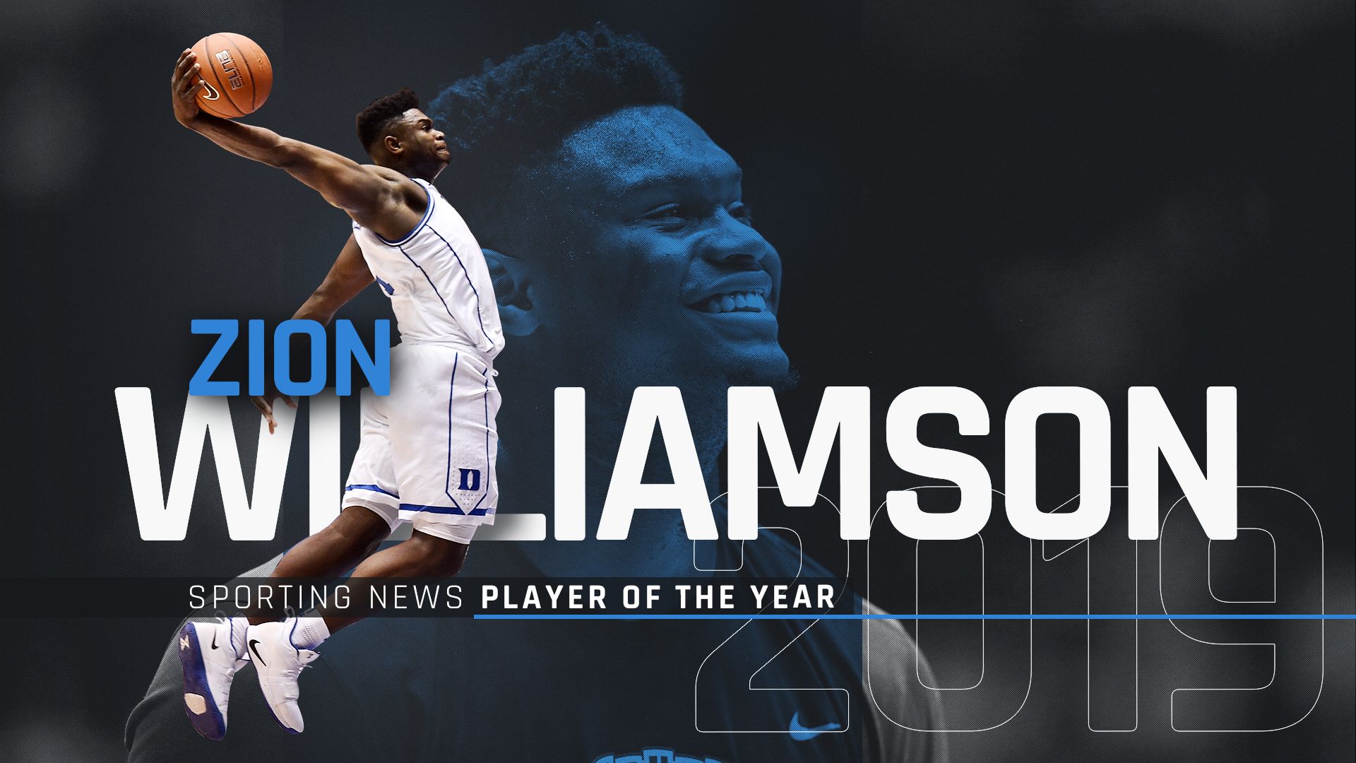 Duke's Zion Williamson is Sporting News Player, Freshman of the Year