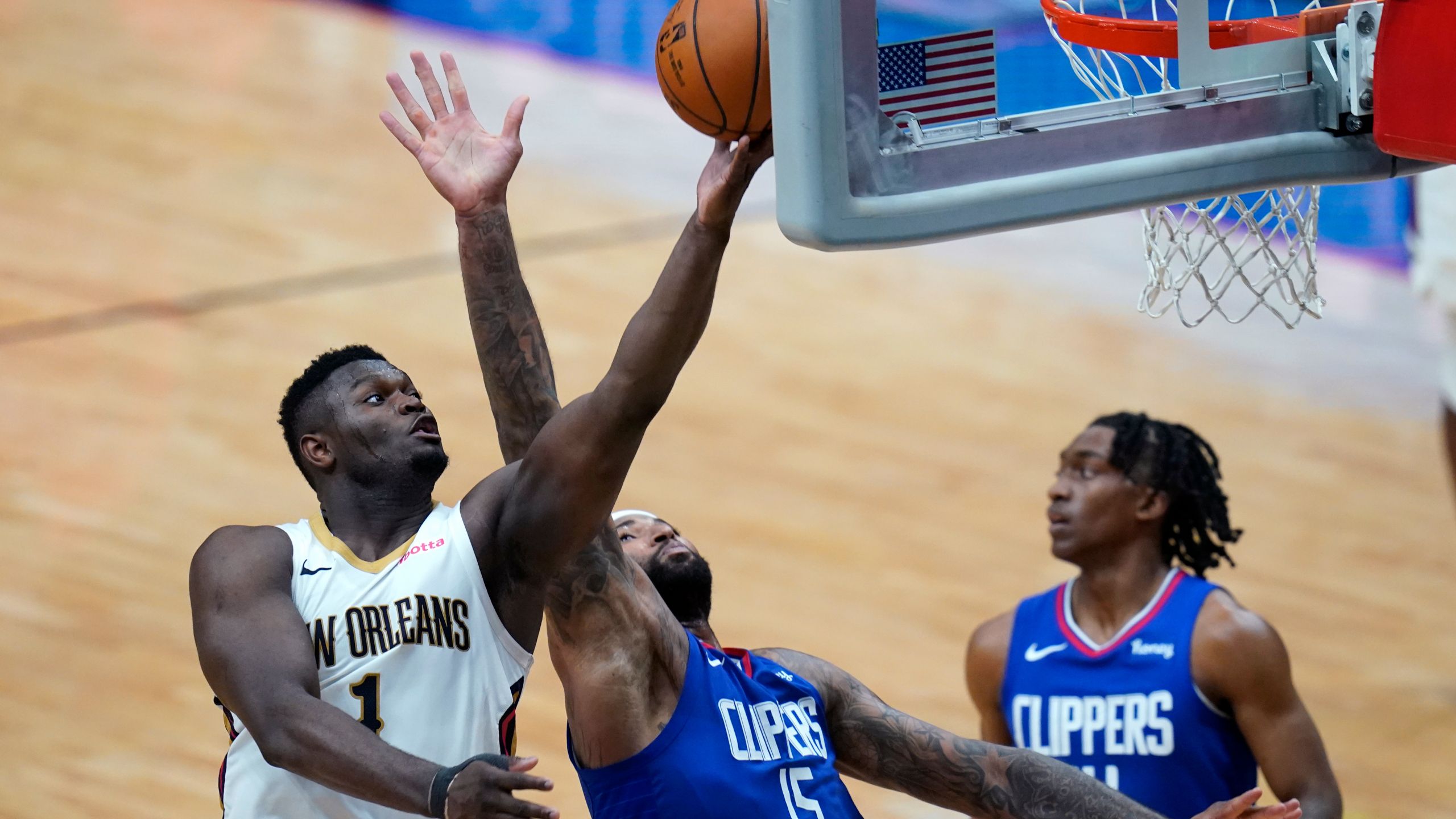 Zion Williamson Scores Leads Pelicans Past Clippers, 120 103