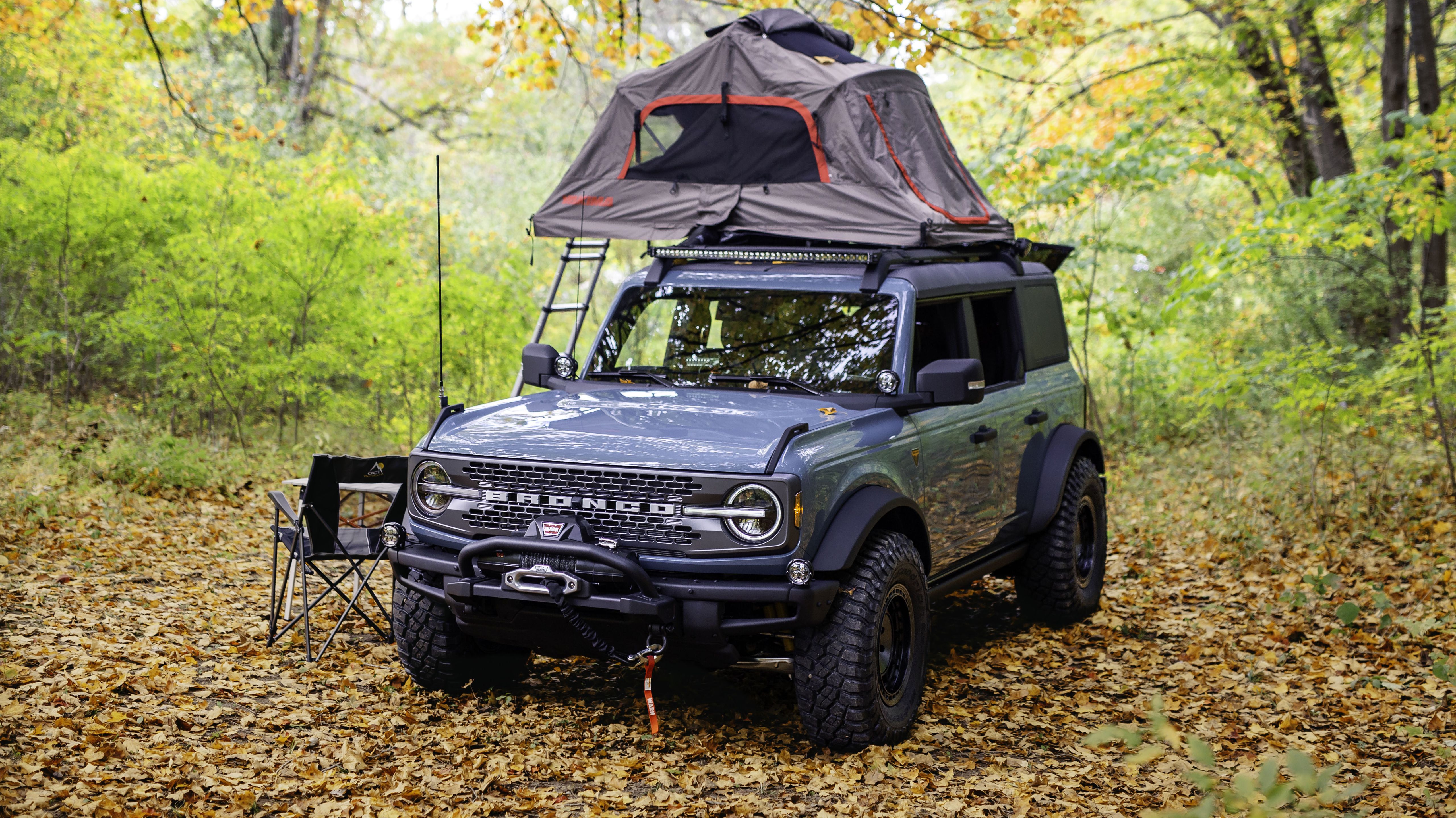 Ford Bronco Overland Concept 2020 5K Wallpaper. HD Car Wallpaper