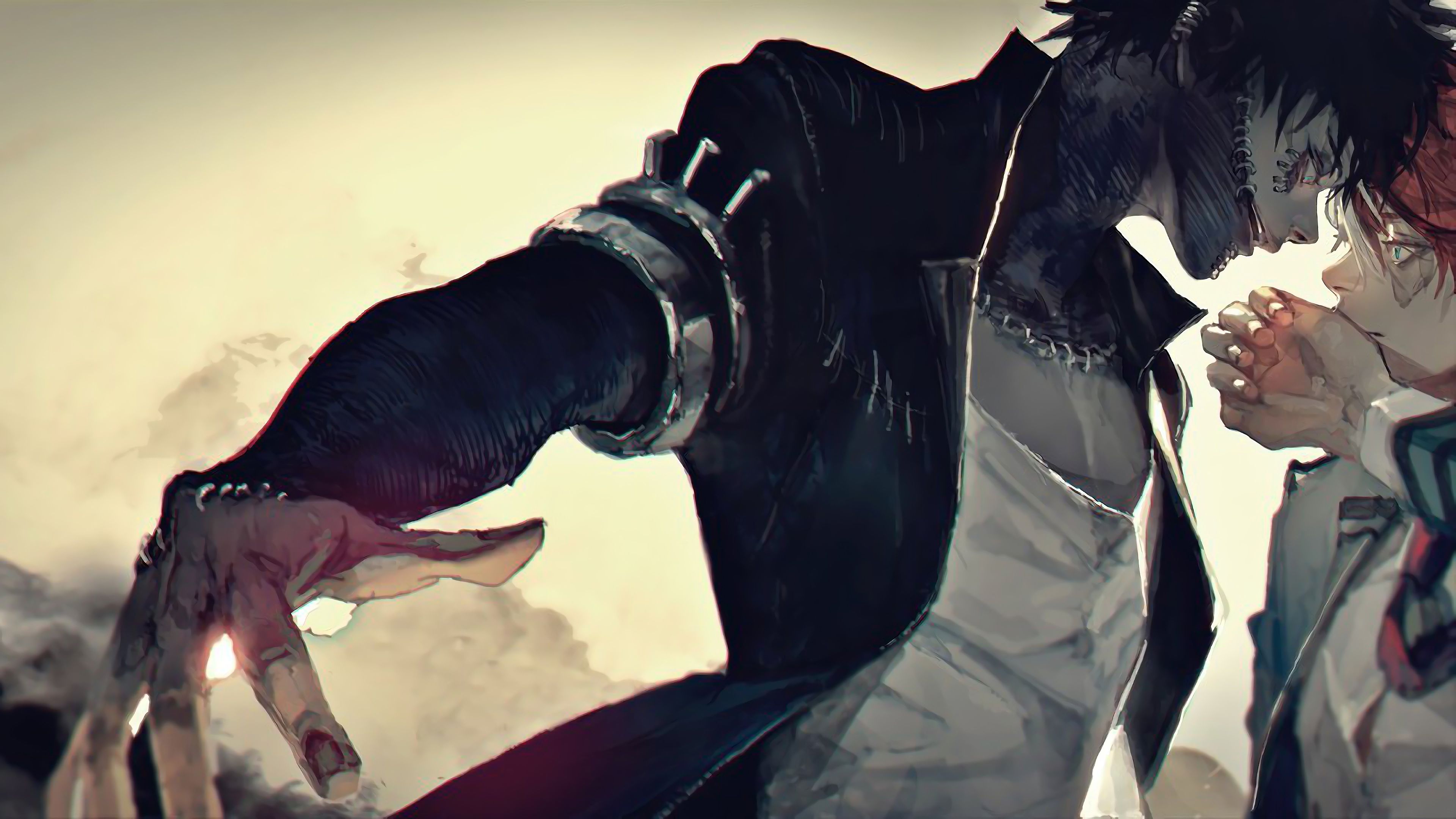 Dabi and Shoto Todoroki My Hero Academia 4K