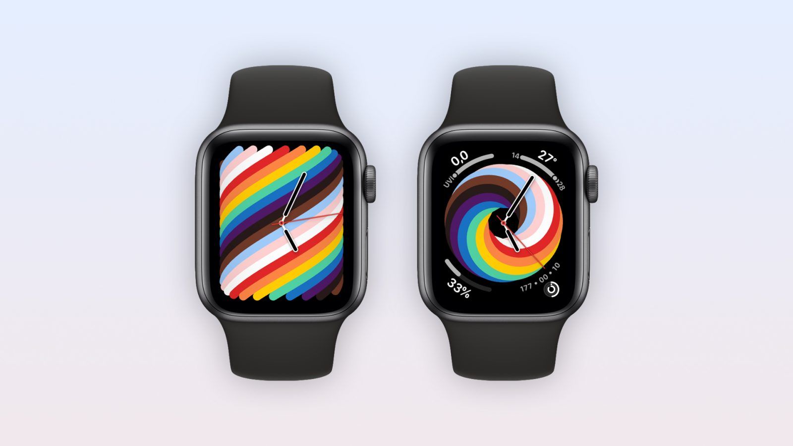 Gallery: Here's a first look at the new 2021 'Pride Woven' Apple Watch face