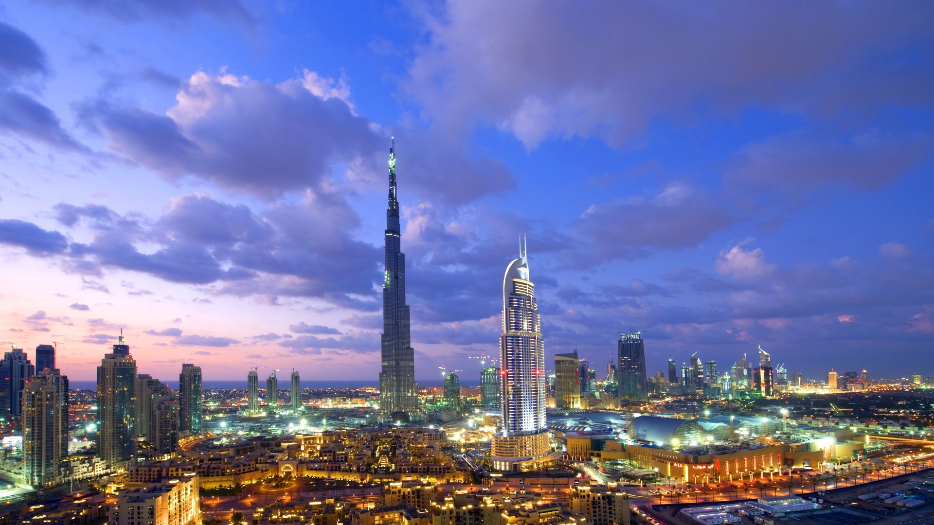 Desktop Wallpaper Burj Khalifa Of Dubai City, HD Image, Picture, Background, 4kdl4