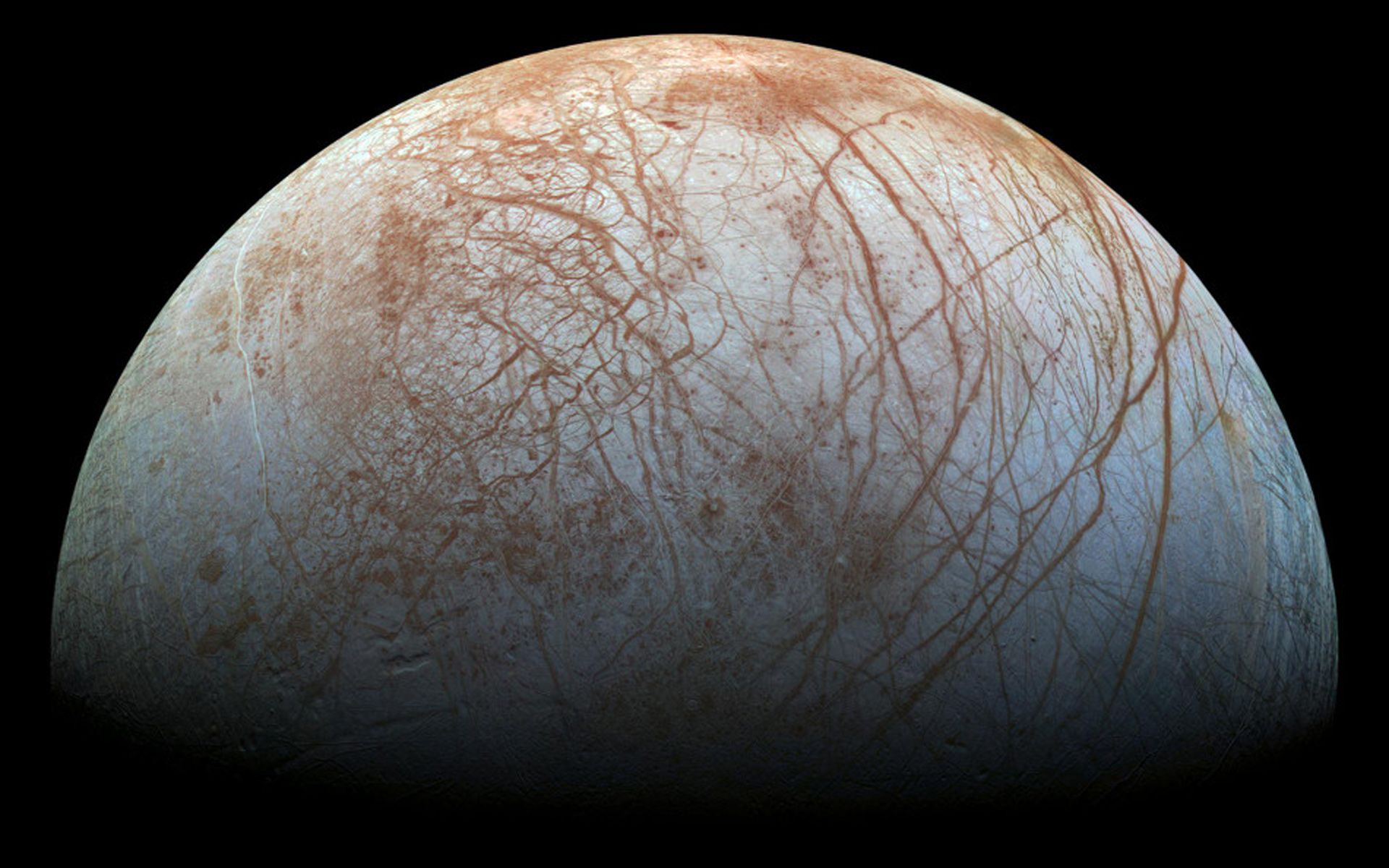 A New Look at Europa Wallpaper