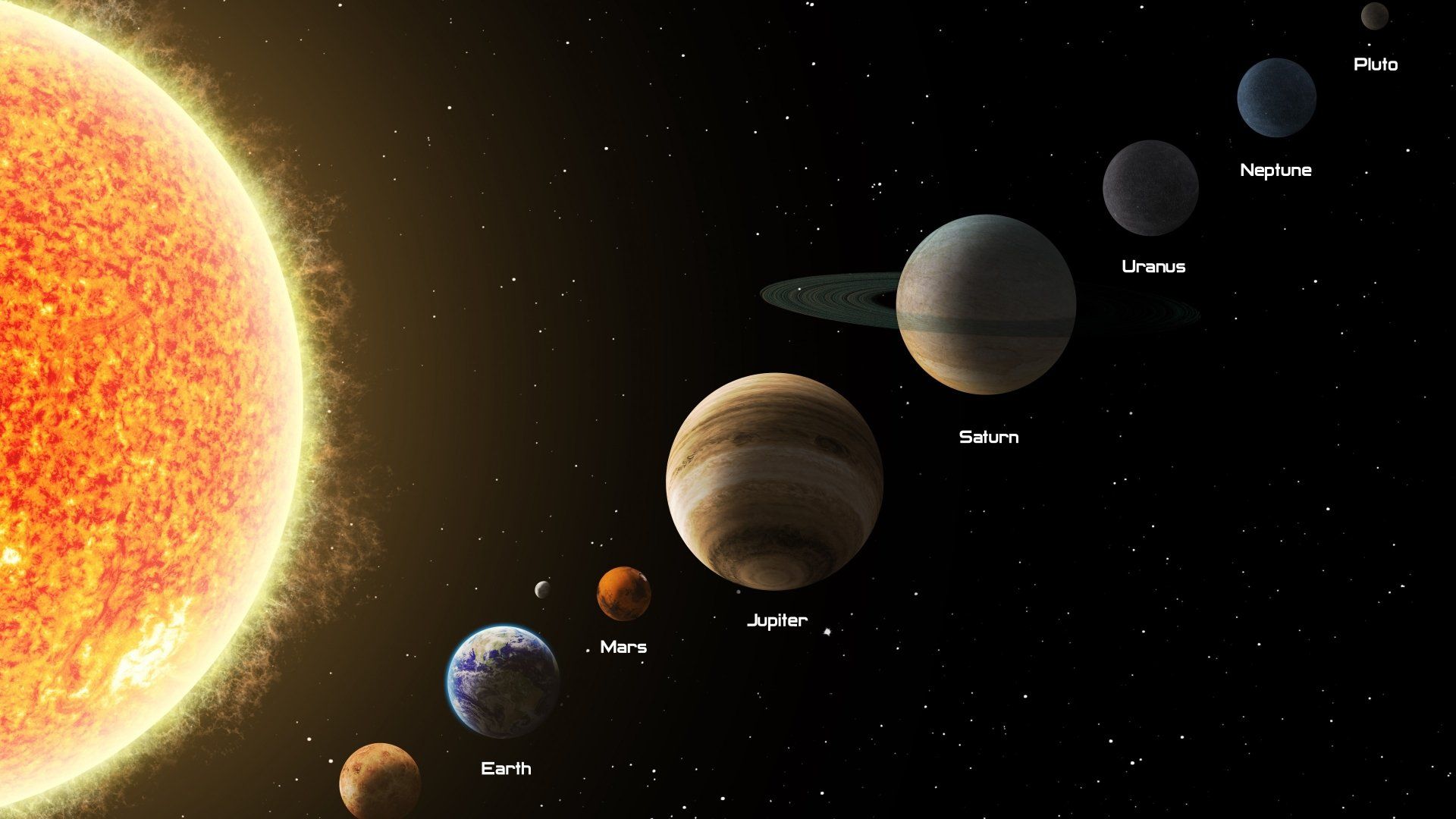 Solar System Odyssey: 4K Ultra HD Wallpaperx2160