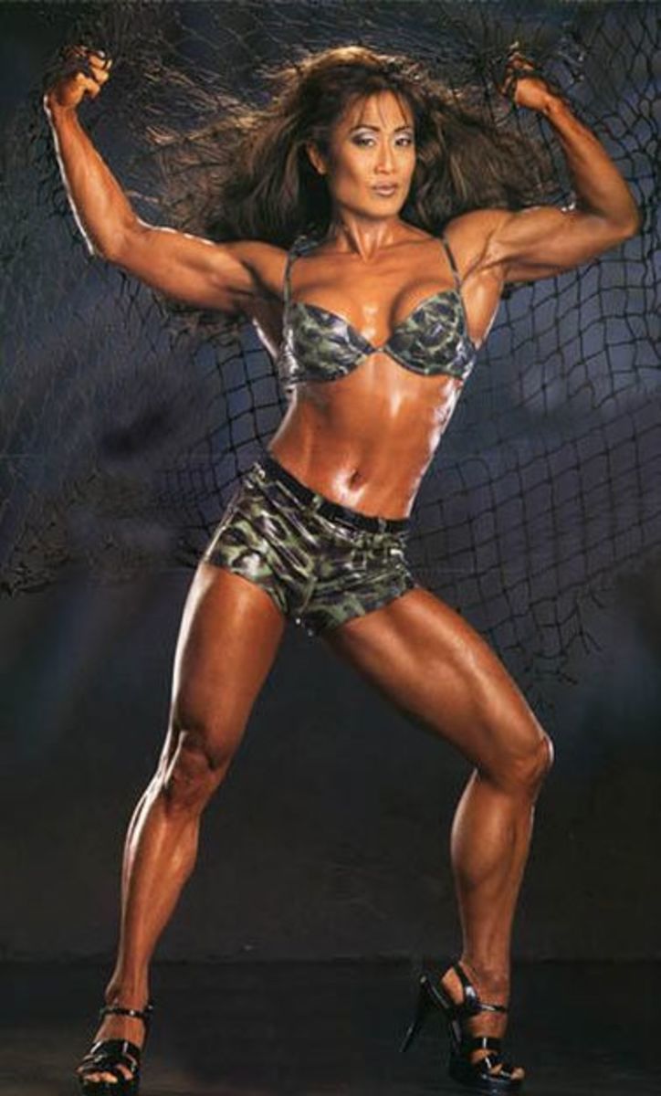 Asian Female Fitness Models 2