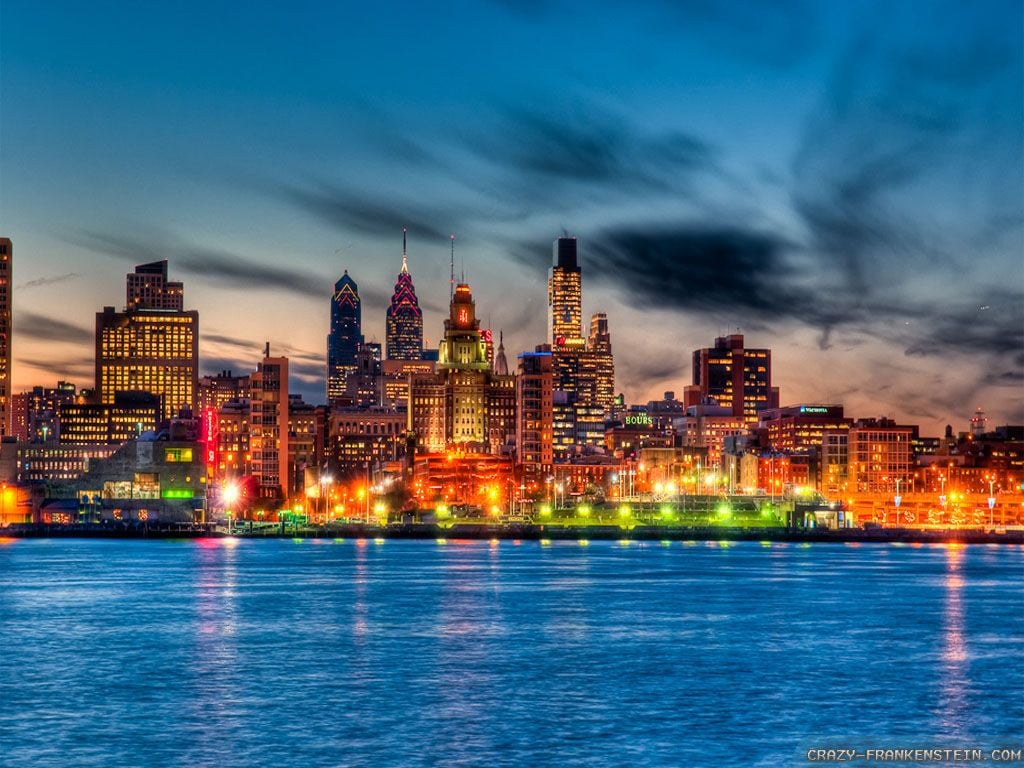 Philadelphia PA Cityscape Wallpaper 121406 - Baltana