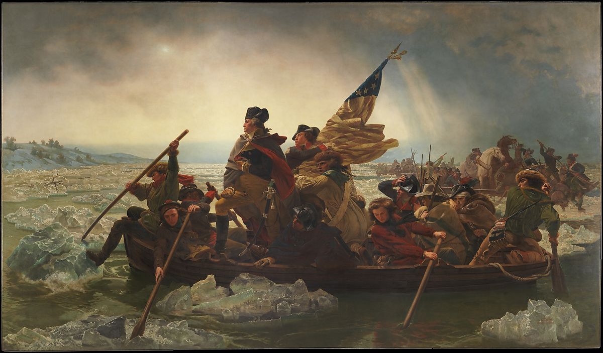 Emanuel Leutze. Washington Crossing the Delaware. American. The Metropolitan Museum of Art