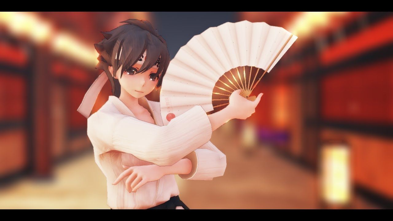Yandere Simulator MMD ] 響喜乱舞-Kyoukiranbu [ Budo Masuta ] (Model test)