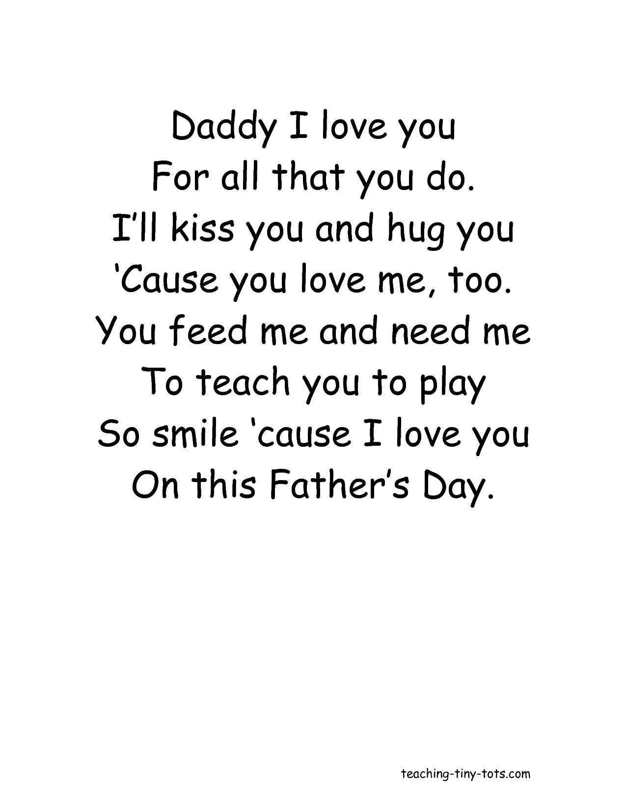 I Love Daddy Quotes. QuotesGram