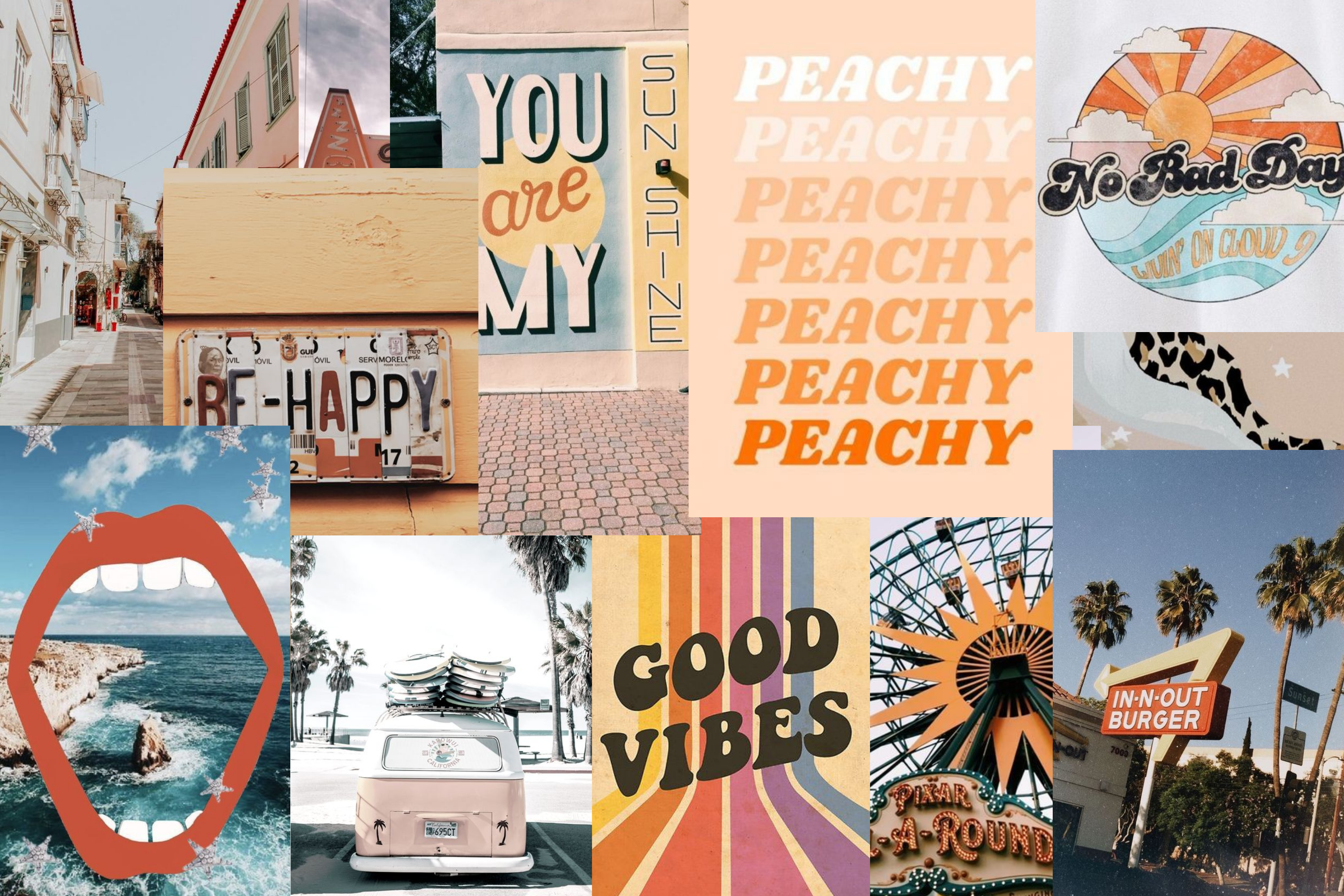 Aesthetic Collage Laptop Wallpaper Collage