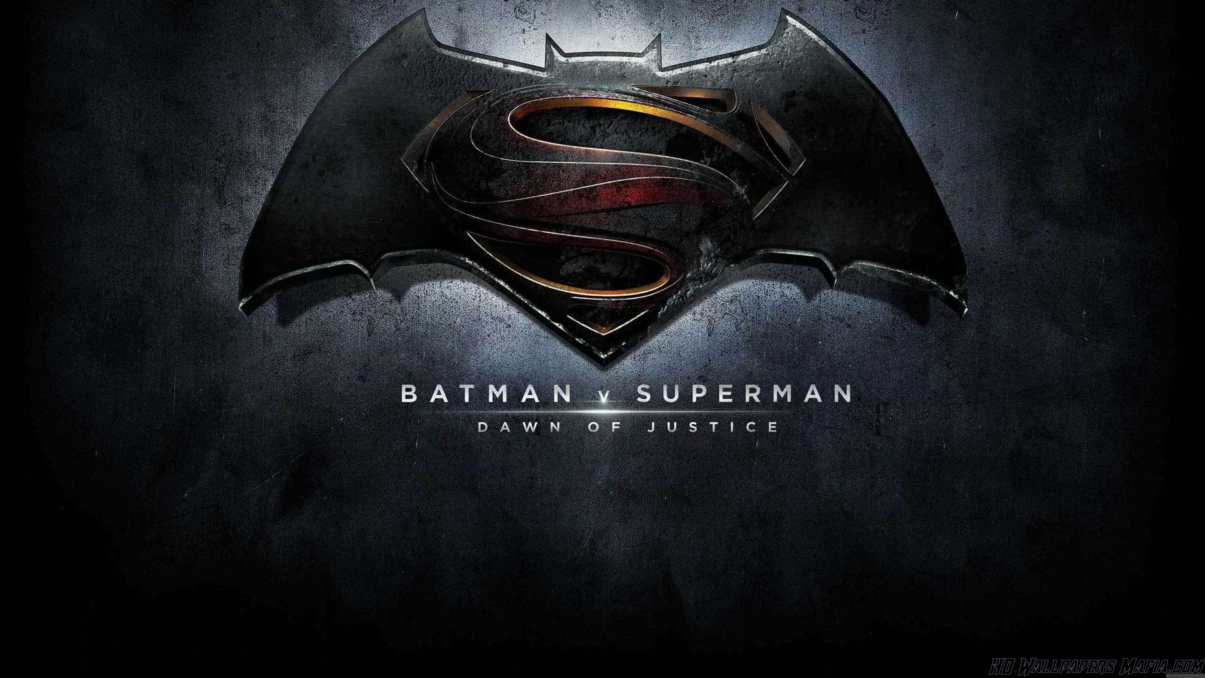 Batman Vs Superman Logo Wallpaper HD