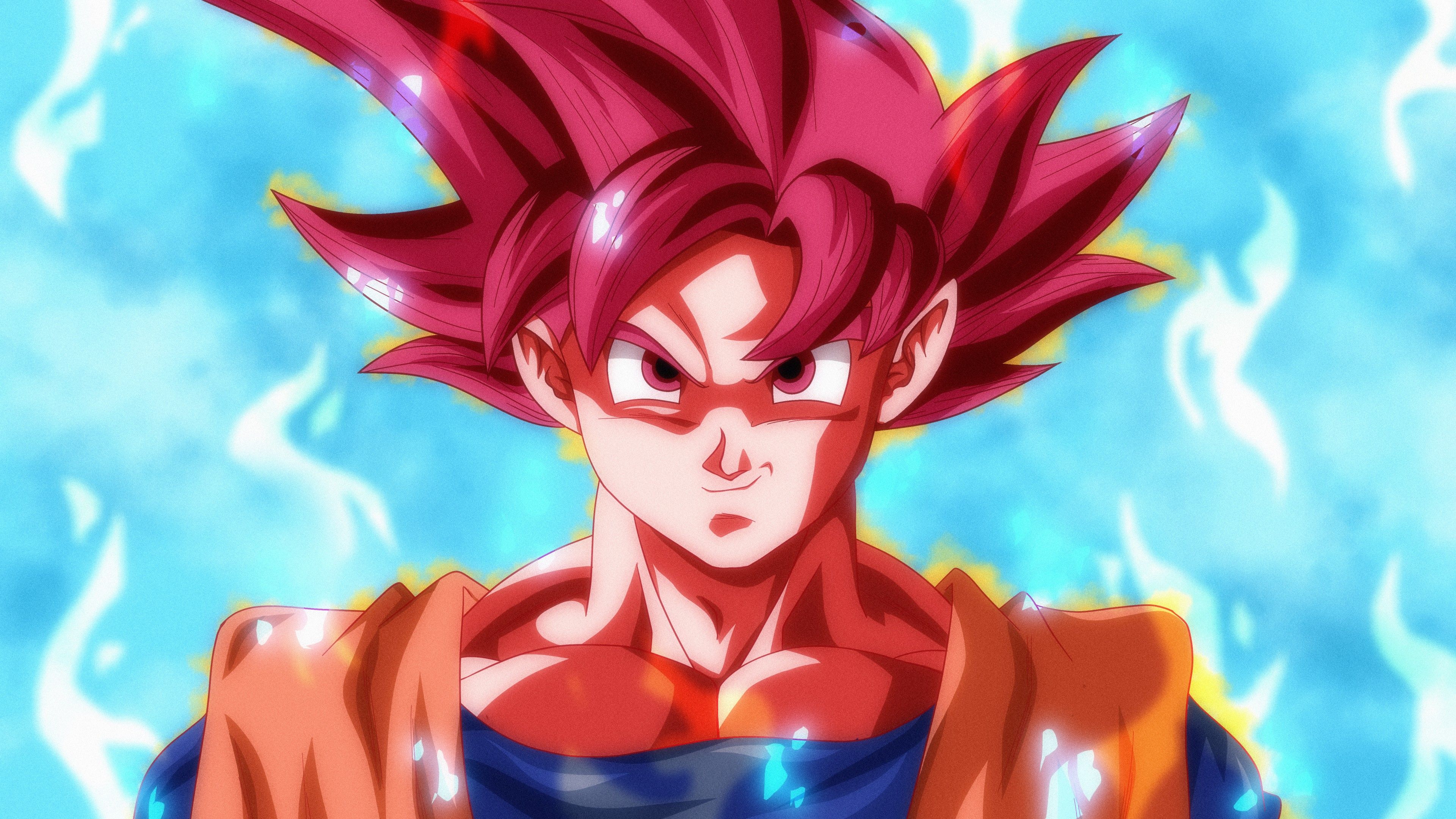 Goku Ssjb Wallpaper 4K