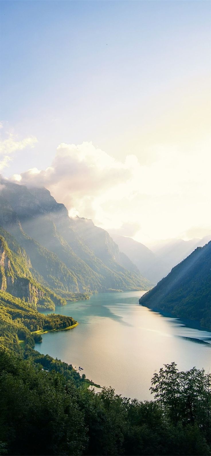 switzerland alps mountains morning 4k iPhone 11 Wallpaper