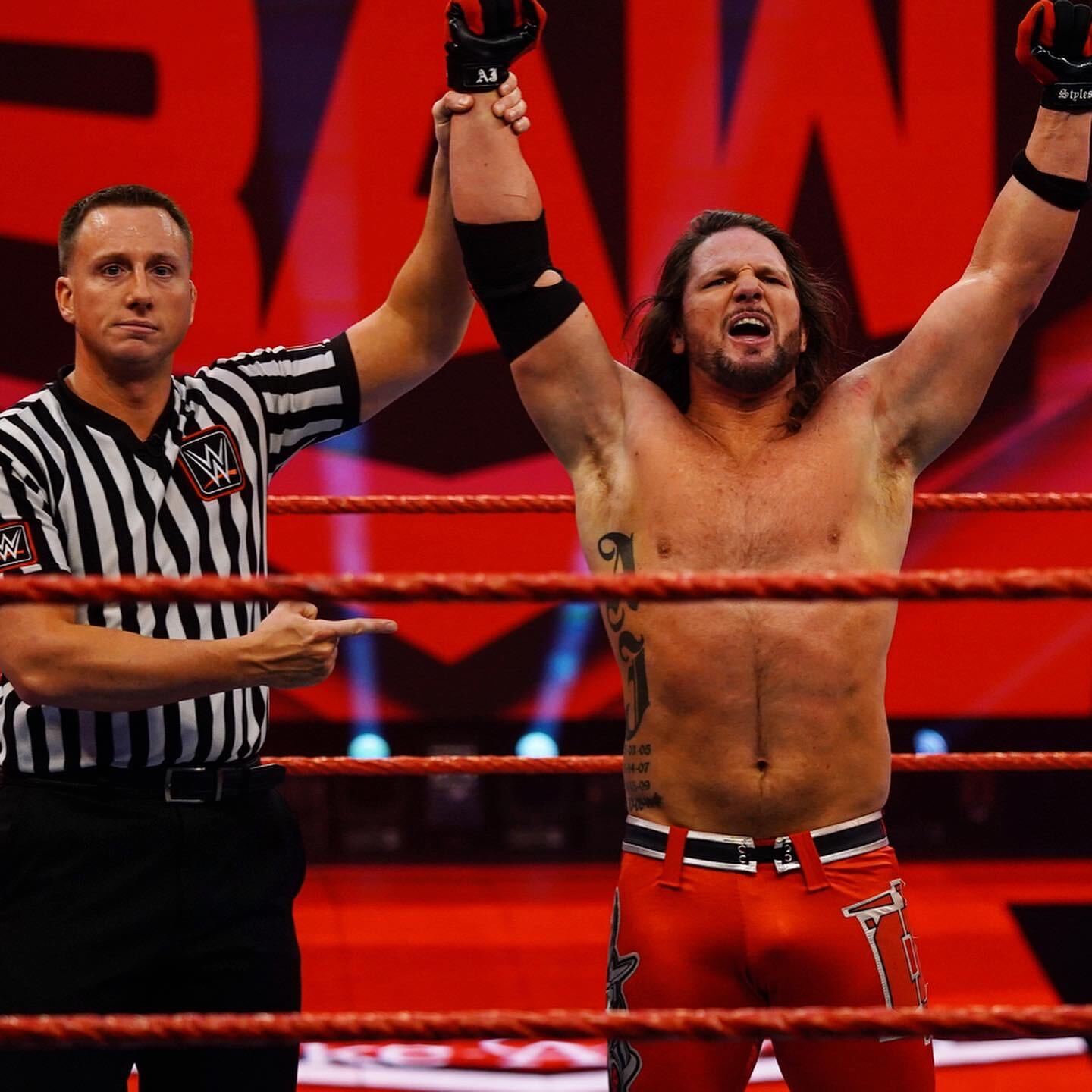 AJ Styles Returns to WWE 'Monday Night RAW' and Earns Money in the Bank Spot