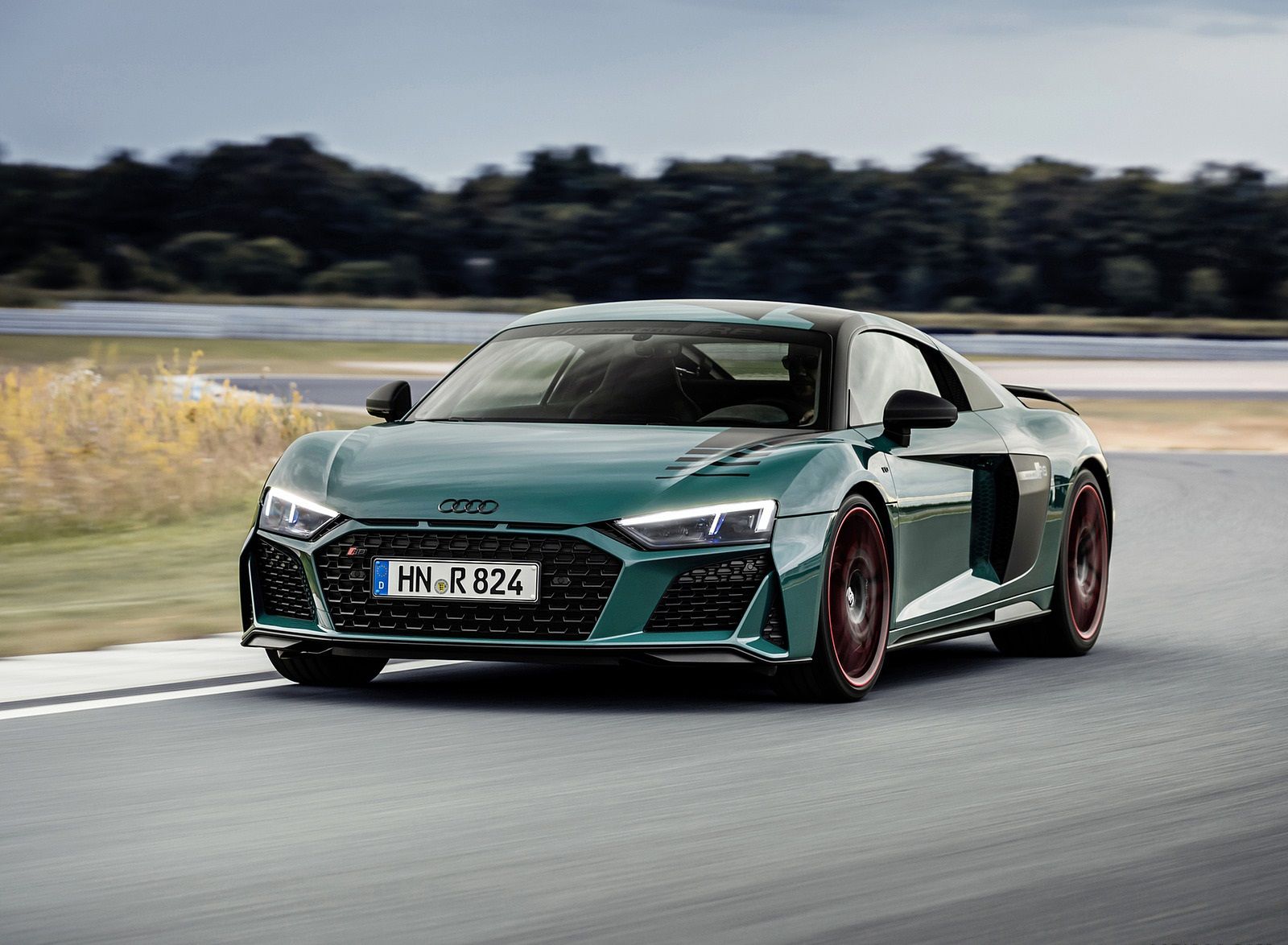 Audi R8 Green Hell Edition Wallpaper (HD Image)