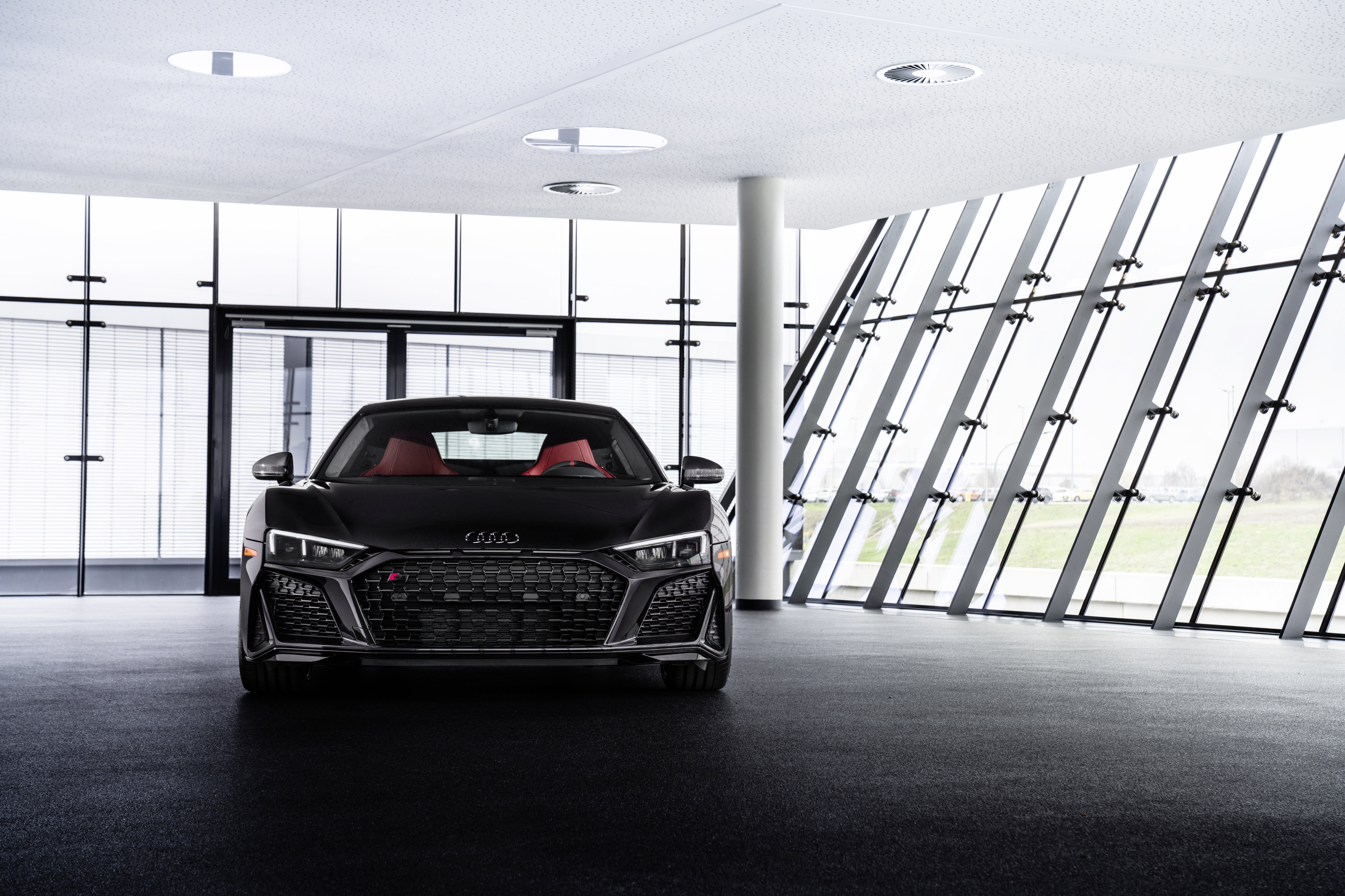 Audi R8 RWD Panther Edition Front Look 10k 2048x1152 Resolution HD 4k Wallpaper, Image, Background, Photo and Picture