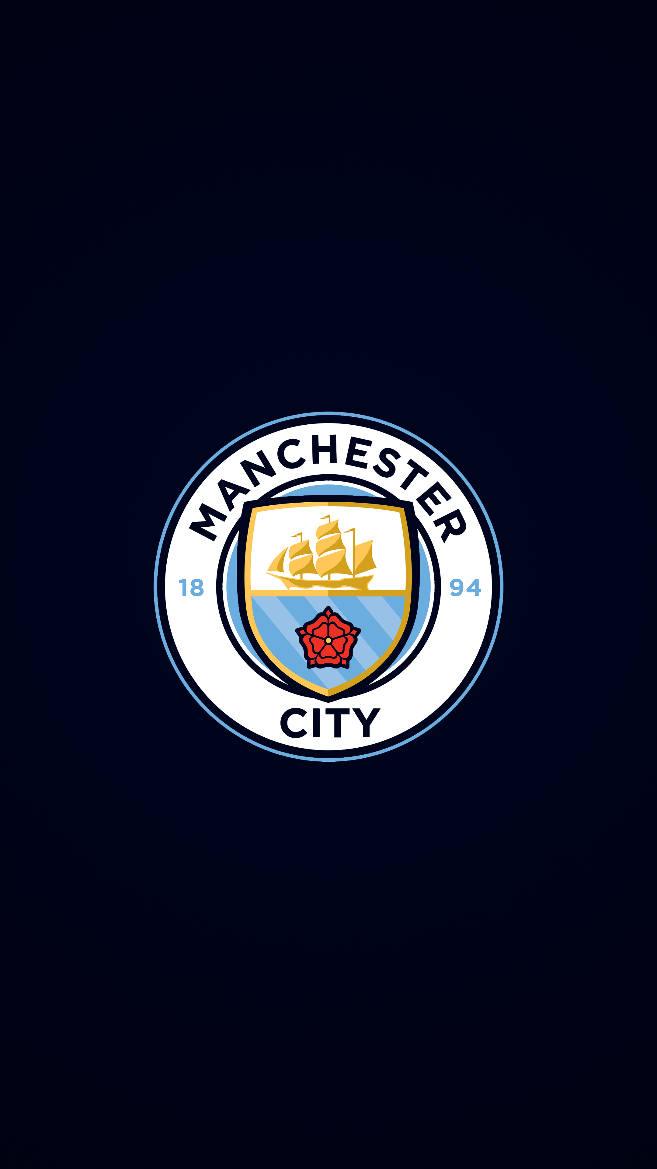 Manchester City 4K Wallpaper. Sepak bola, Olahraga, Desain logo