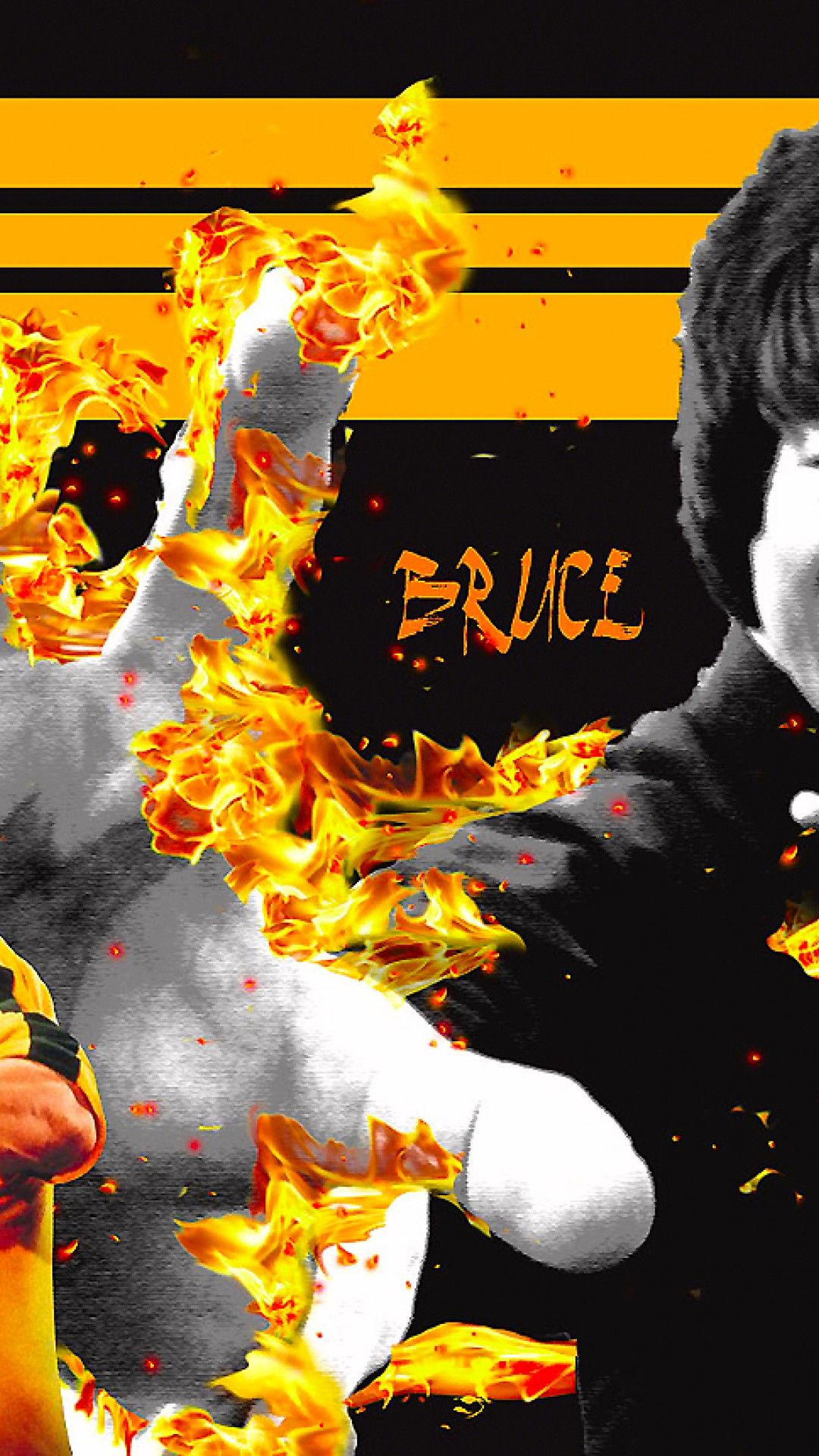 Bruce Lee HD Wallpaper iPhone 6 / 6S Plus