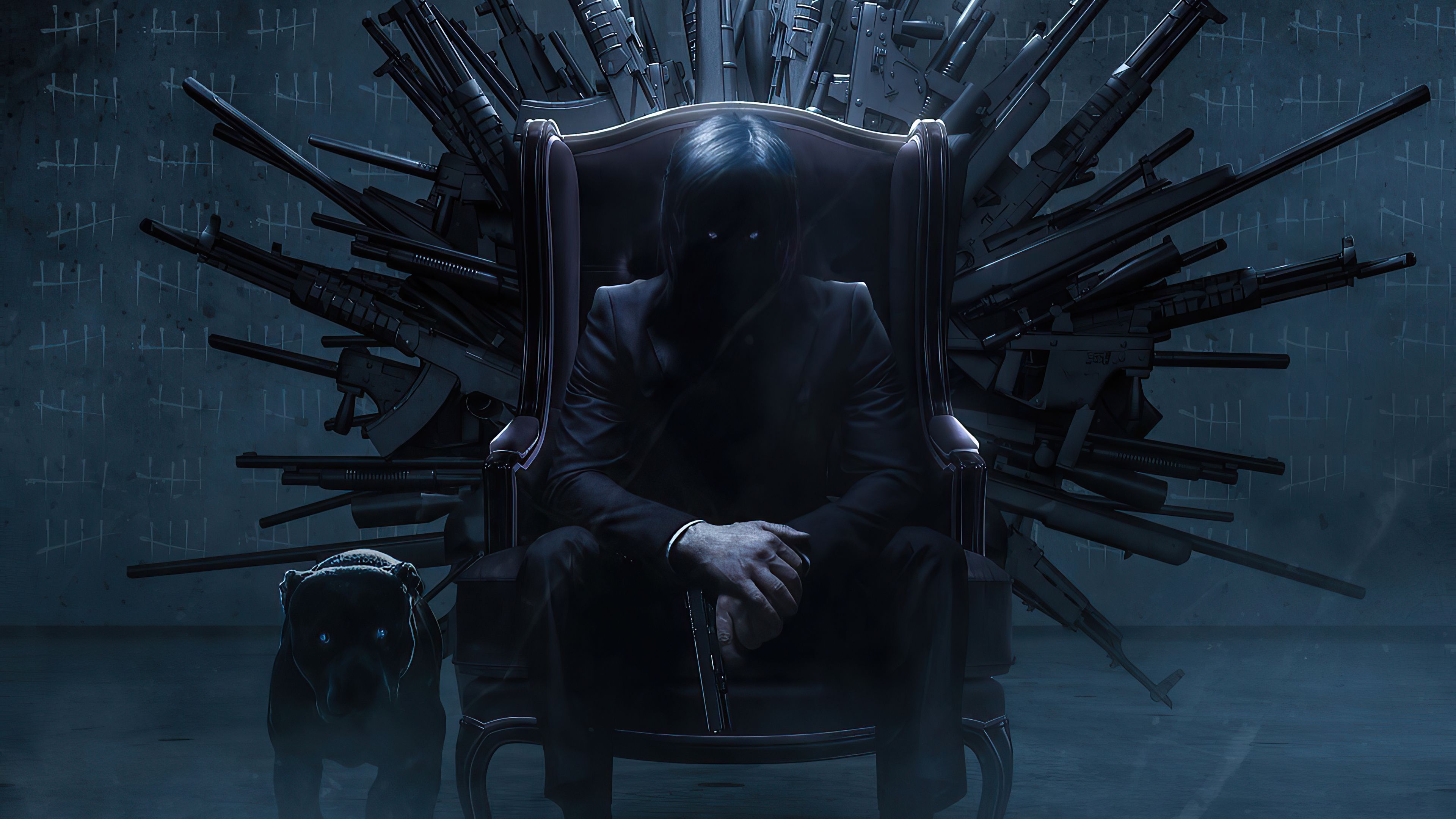 John Wick john wick wallpaper, John Wick throne wallpaper 4k, John Wick 4k wallpaper. Wallpaper, HD wallpaper, 8k wallpaper