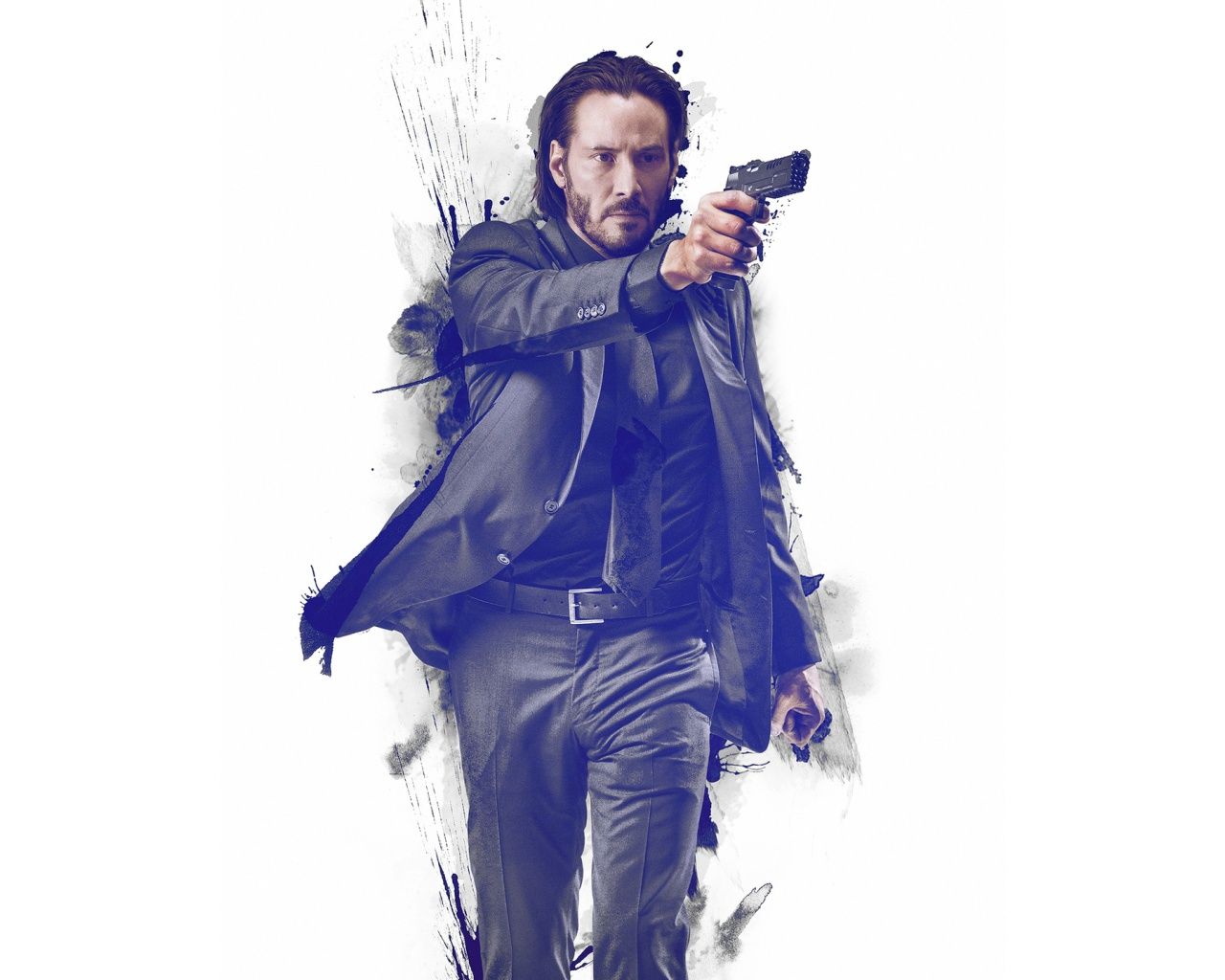 John Wick Poster desktop PC and Mac wallpaper