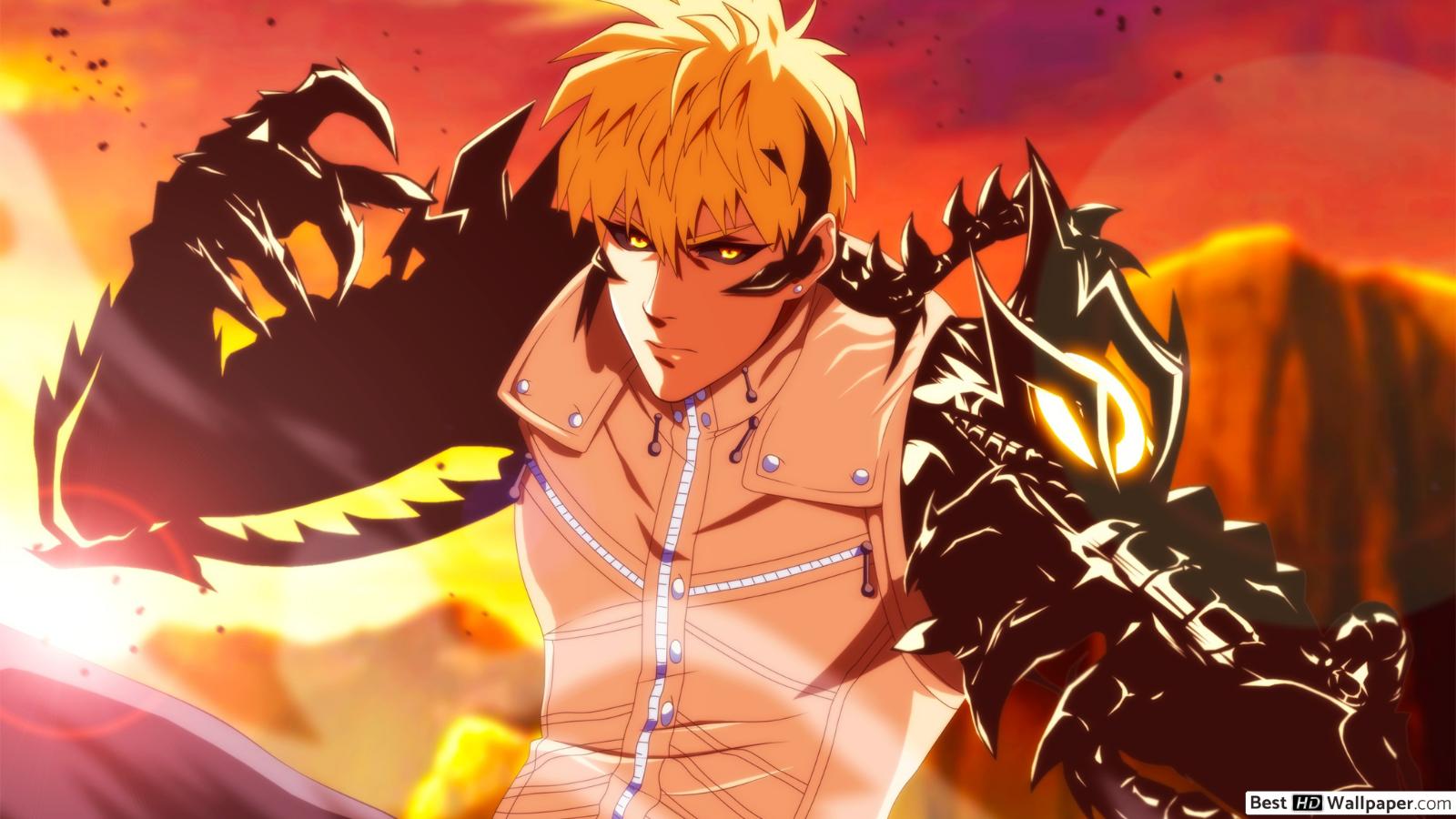 Genos Demon Cyborg HD wallpaper download