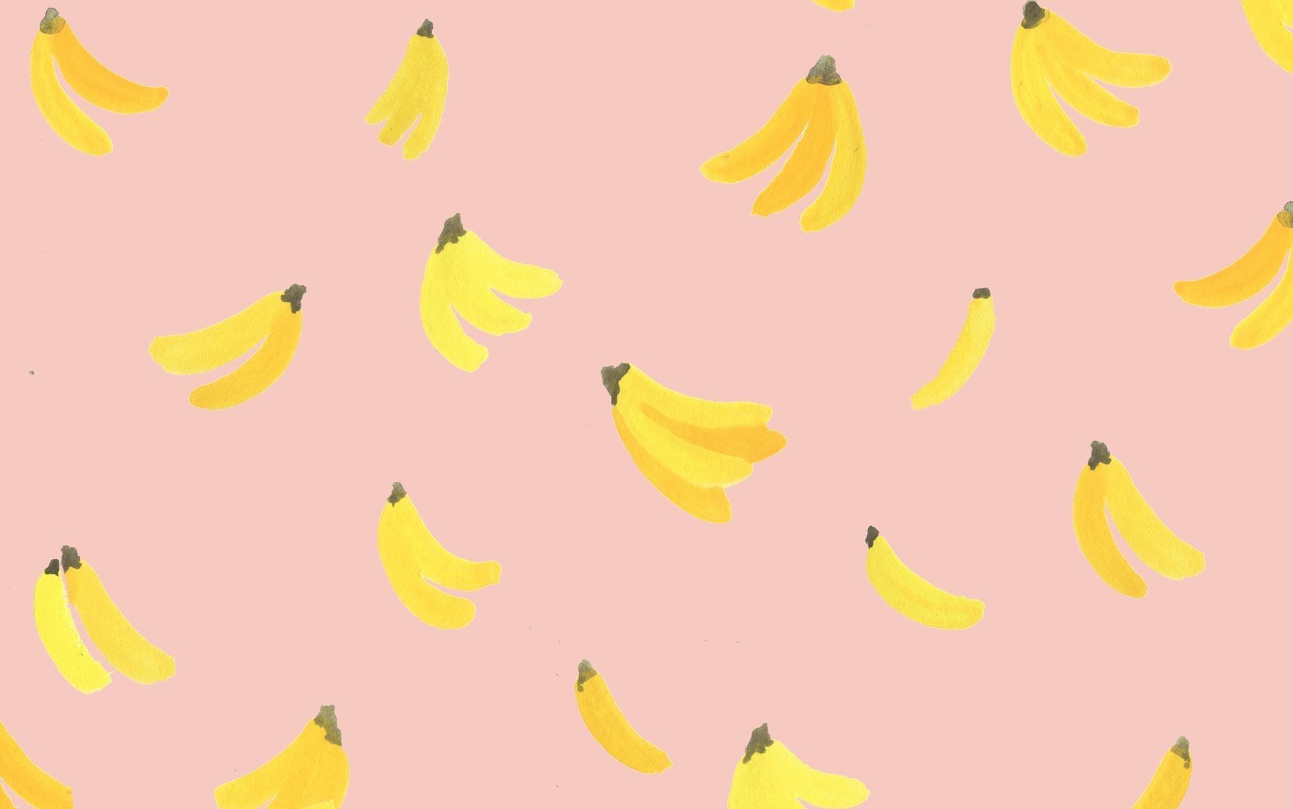 Fresh Banana Wallpaper Desktop. Cute desktop wallpaper, Desktop wallpaper, Banana wallpaper