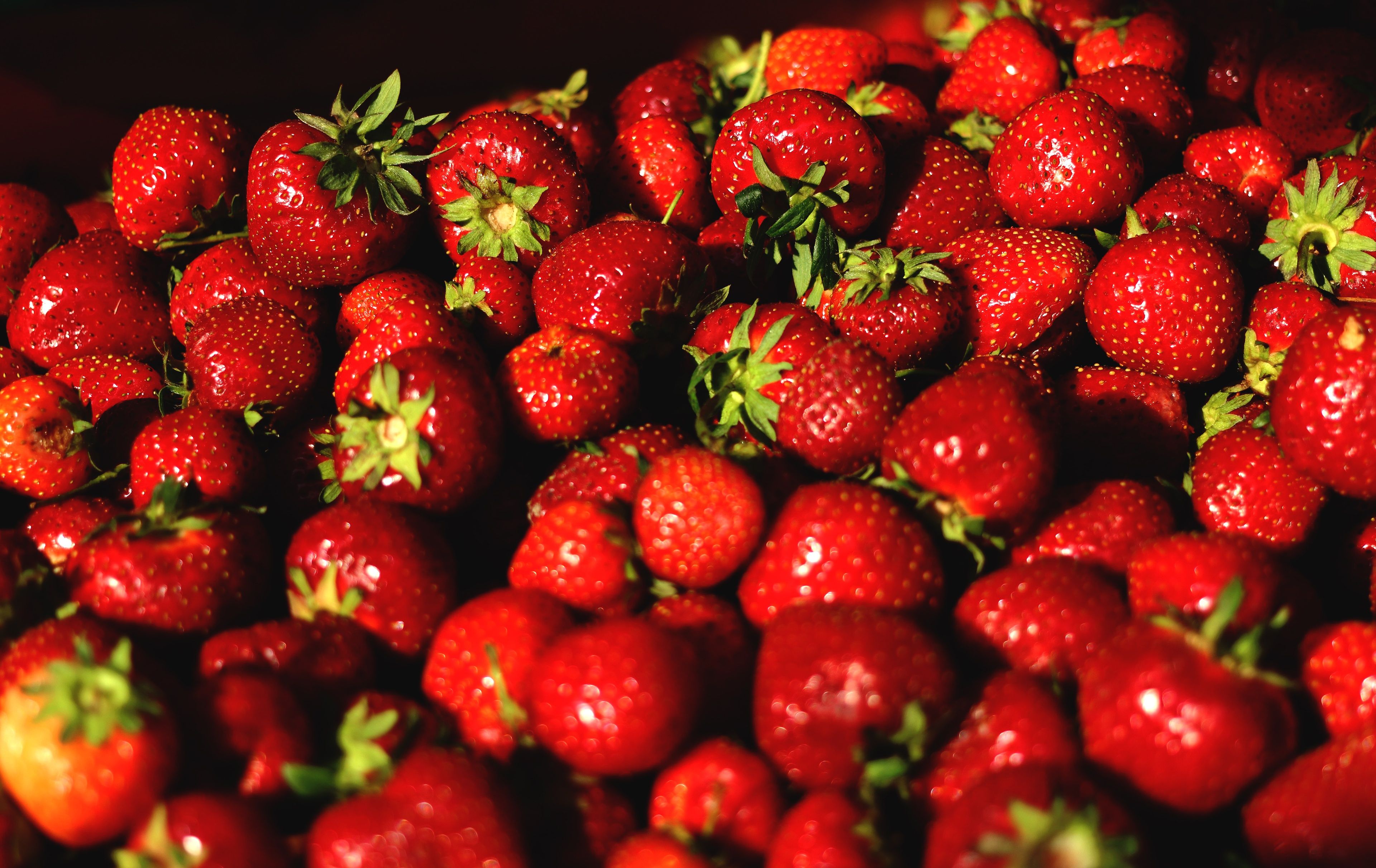Strawberry 4k Ultra HD Wallpaper. Background Imagex2422