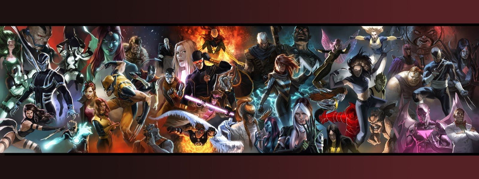 Marvel Dual Monitor Wallpaper