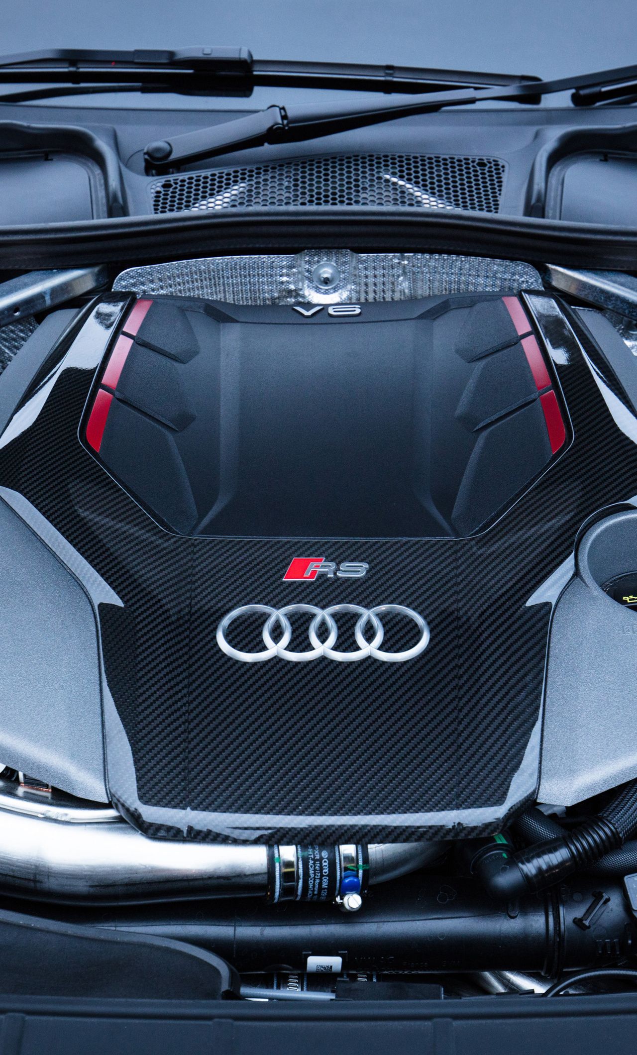 Audi Rs5 Engine iPhone HD 4k Wallpaper, Image, Background, Photo and Picture