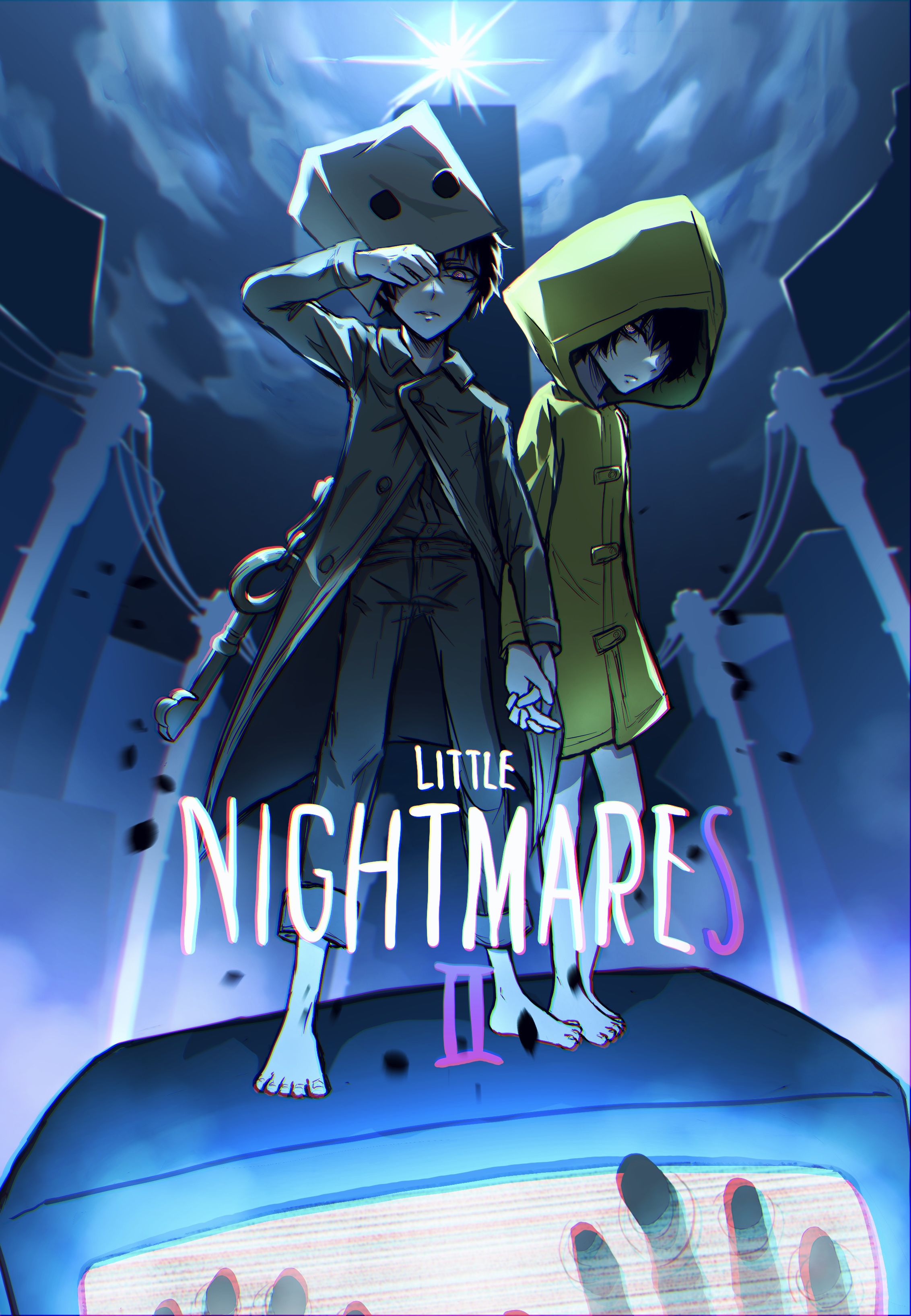 little nightmares 2 mono x six comic
