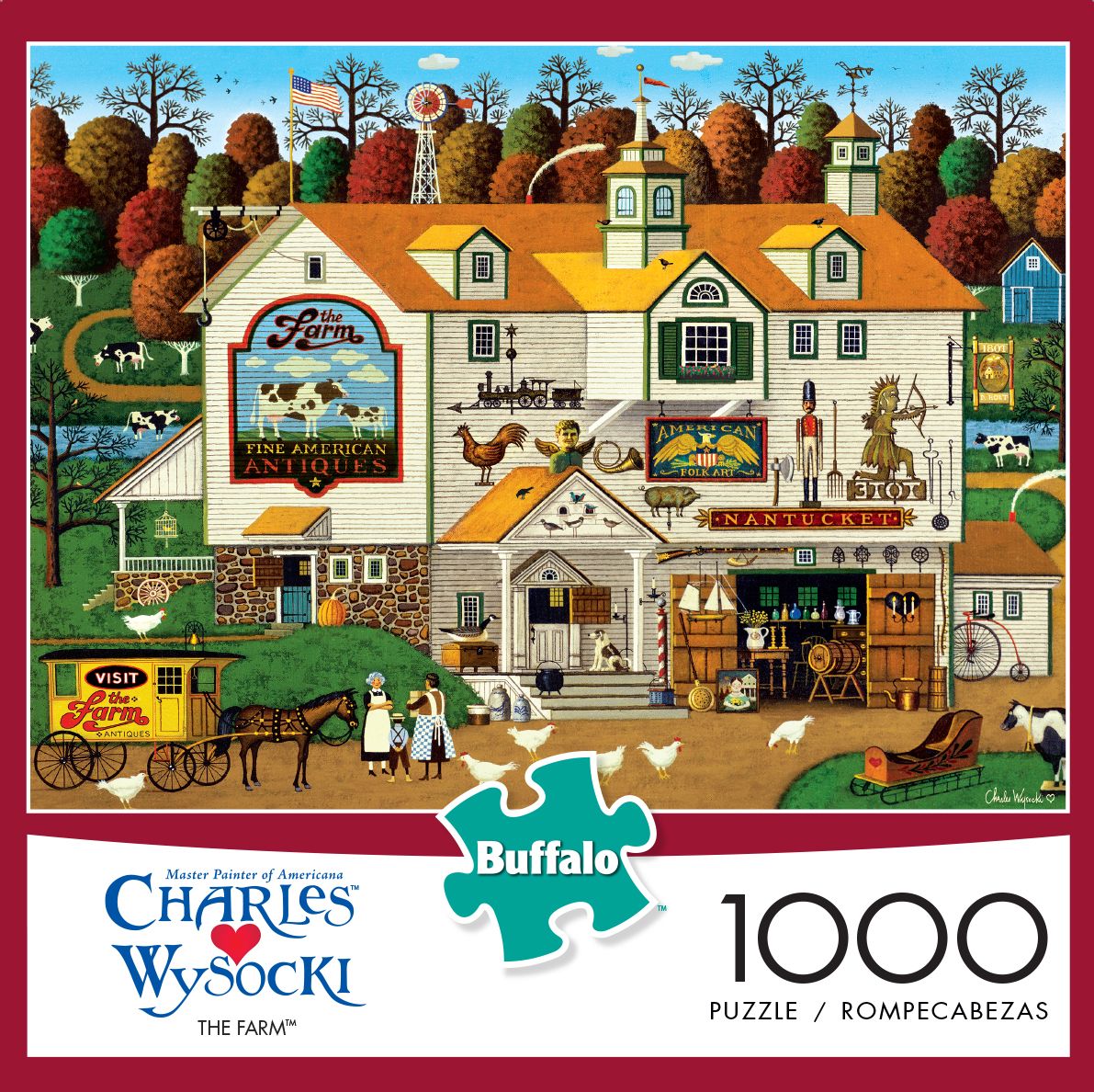 Buffalo Games Wysocki Farm Piece Jigsaw Puzzle
