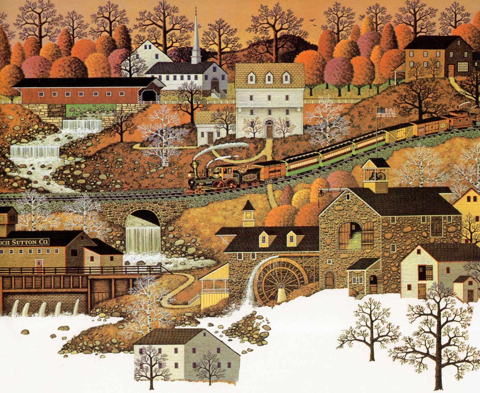 Charles Wysocki ideas. americana art, charles, american folk art