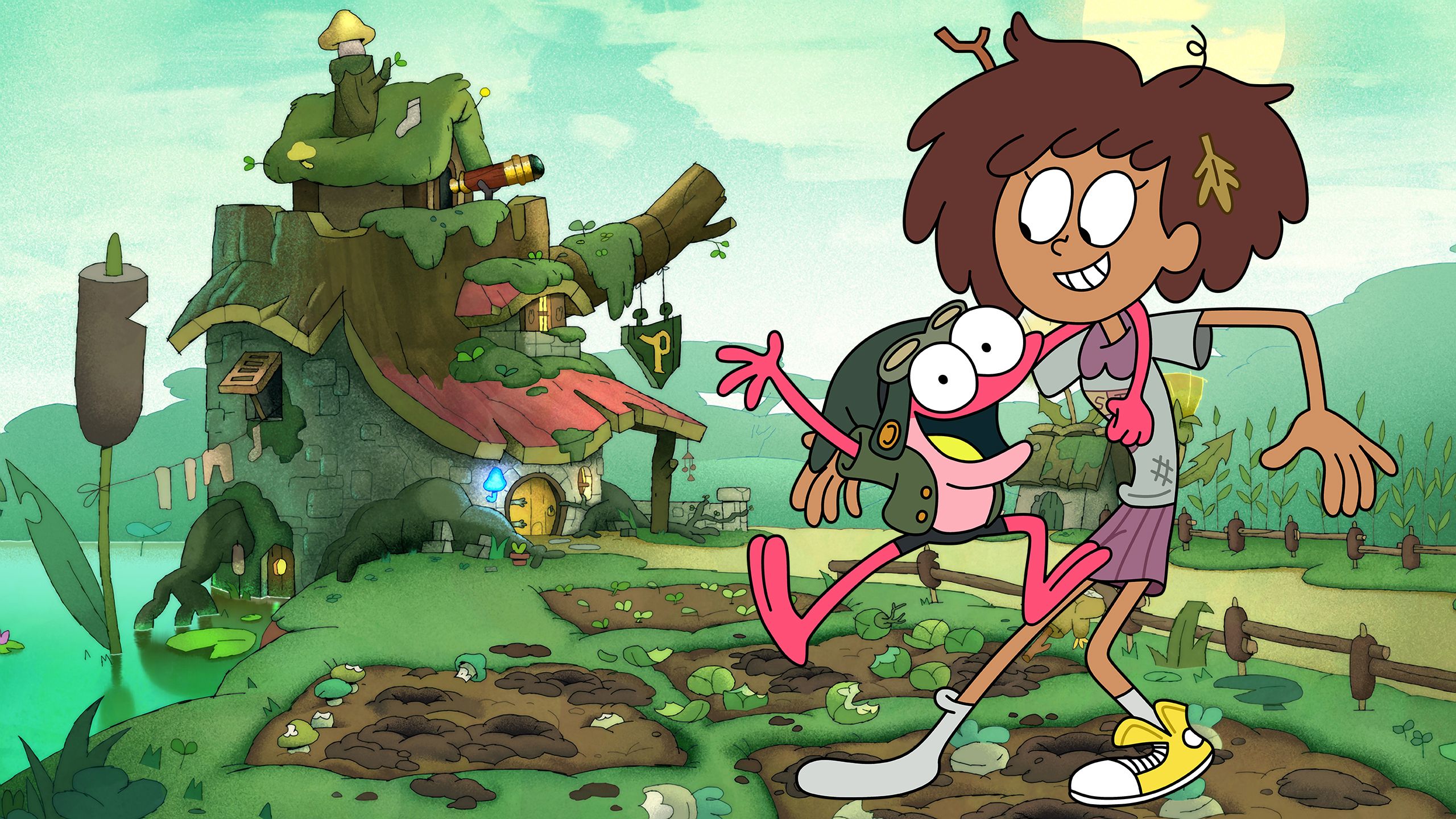 Disney Amphibia desktop wallpaper