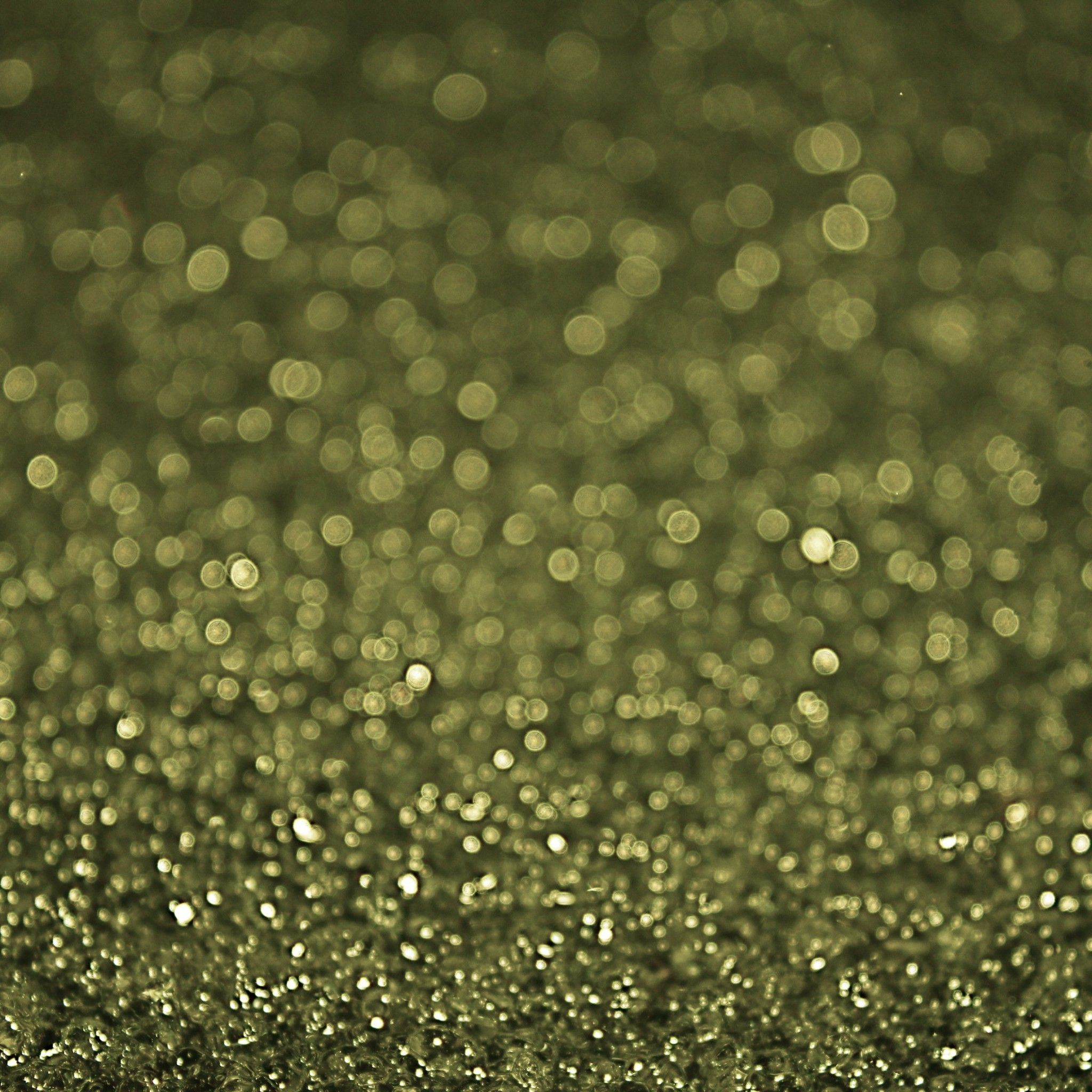 Golden Olive Glitter Green Glitter Background