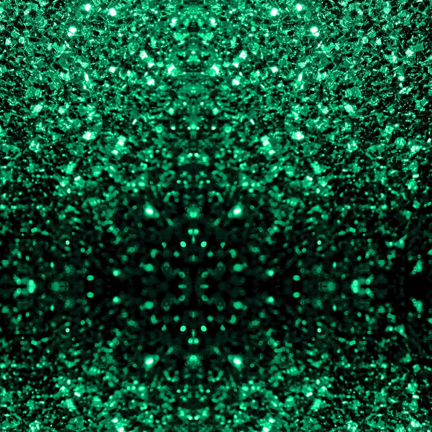 Emerald Green Glitter Wallpaper Free HD Wallpaper