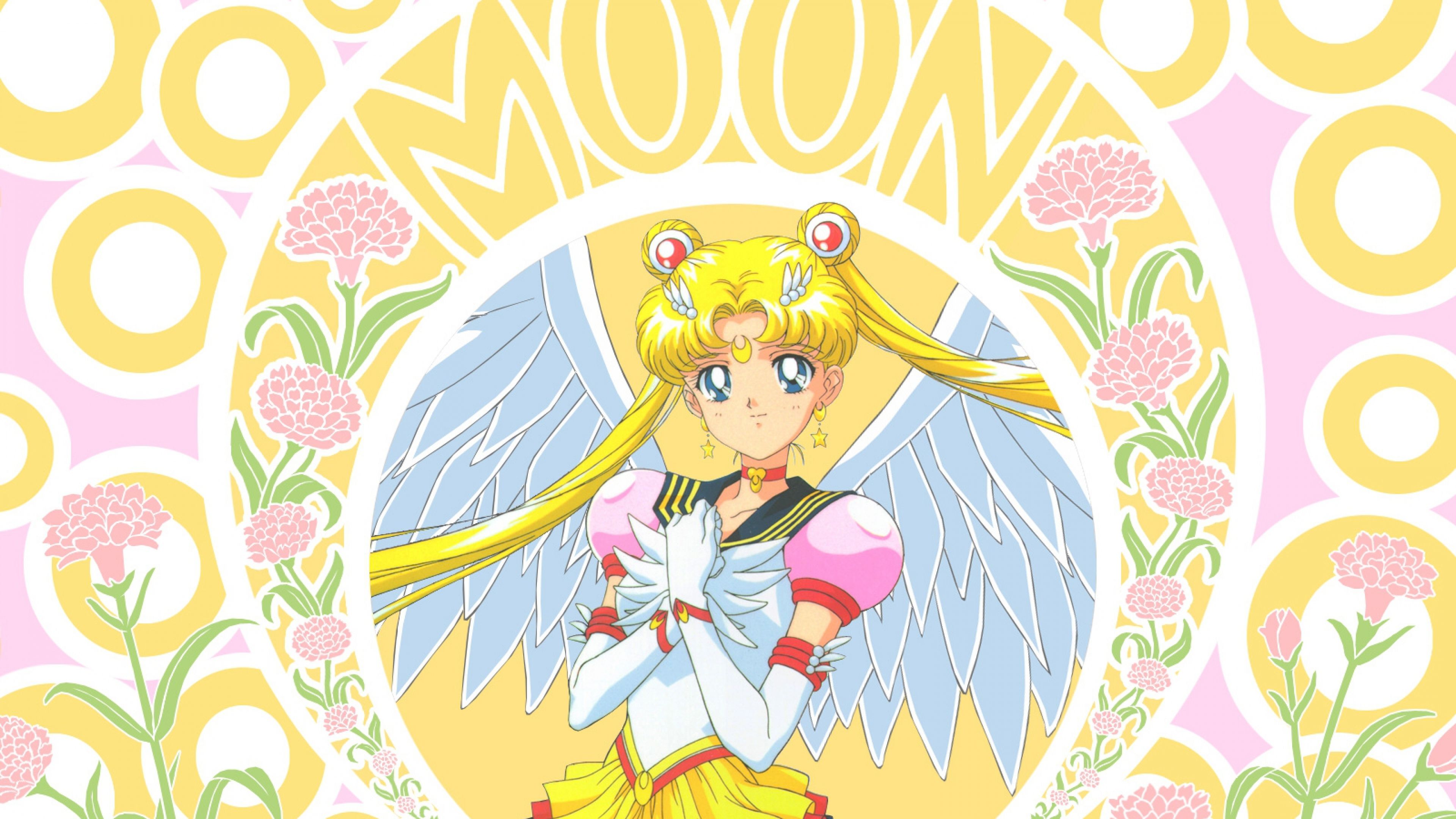 Download Wallpaper 3840x2160 Sailor moon, Tsukino usagi, Girl