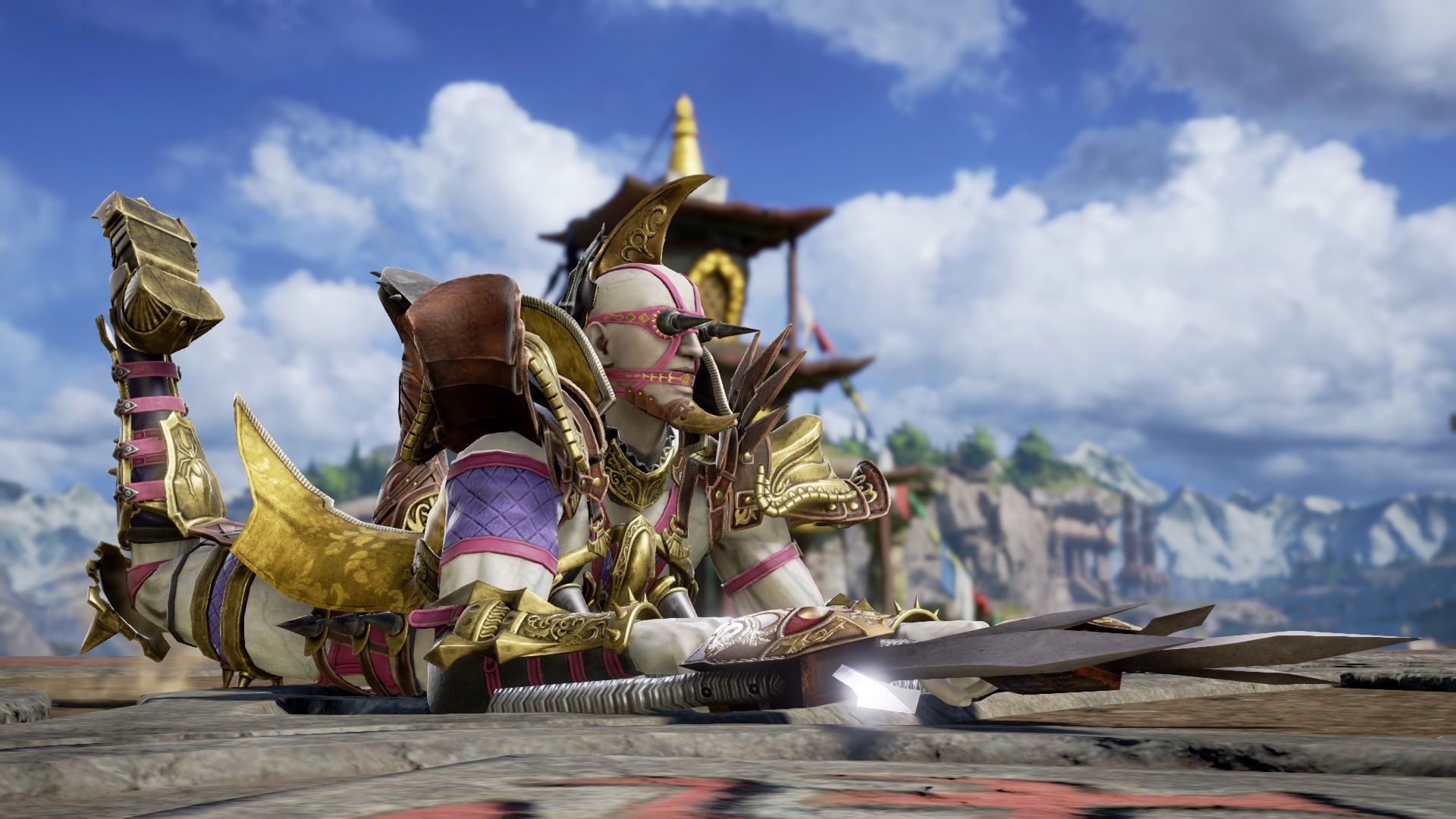 Soulcalibur's lovable weirdo Voldo is back