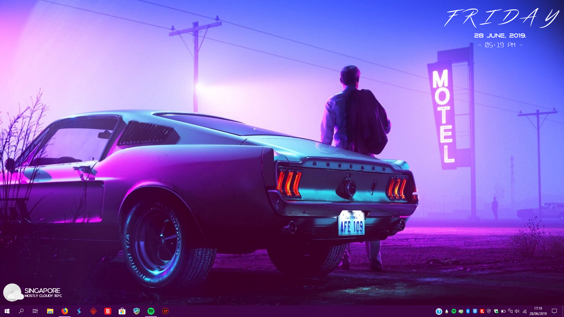 Back to the 80's Wallpaper