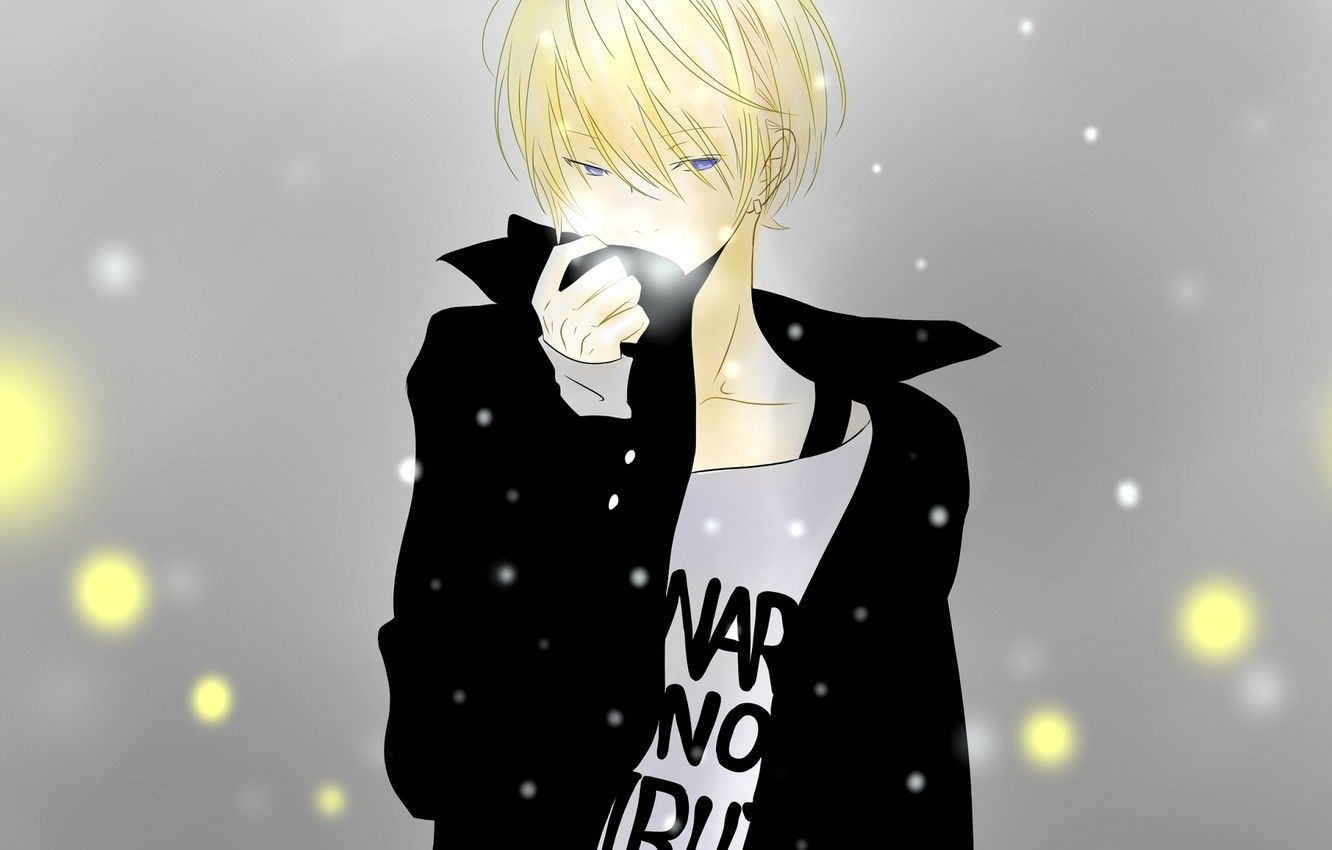 Wallpaper look, guy, My Little Monster image for desktop, section сёнэн