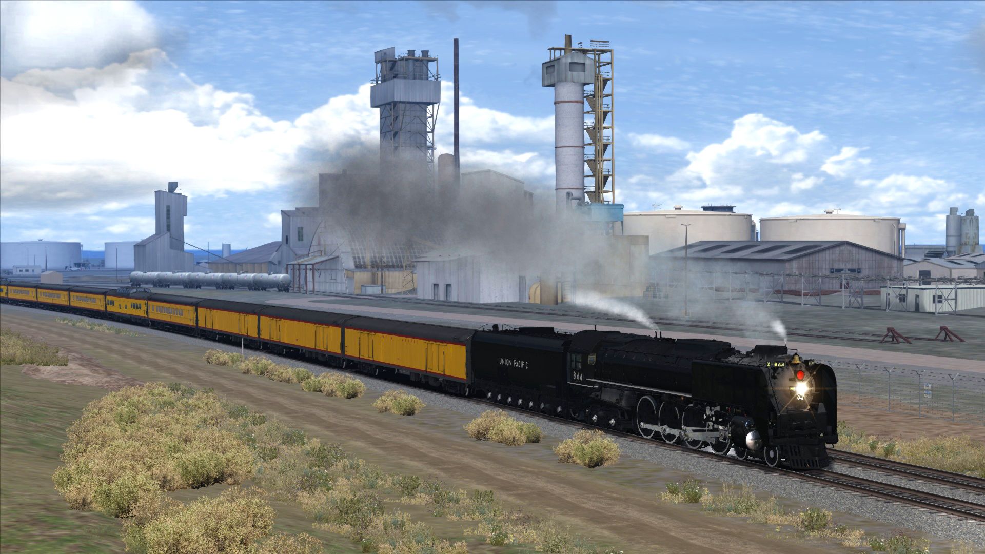 Train Simulator: Union Pacific FEF 3 Loco Add On On Steam