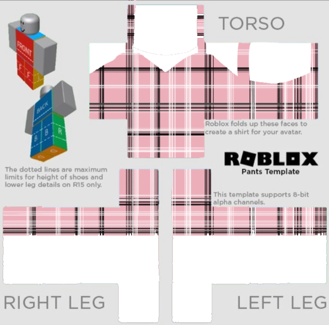 Plaid overall dress. Roblox shirt, Create shirts, Roblox