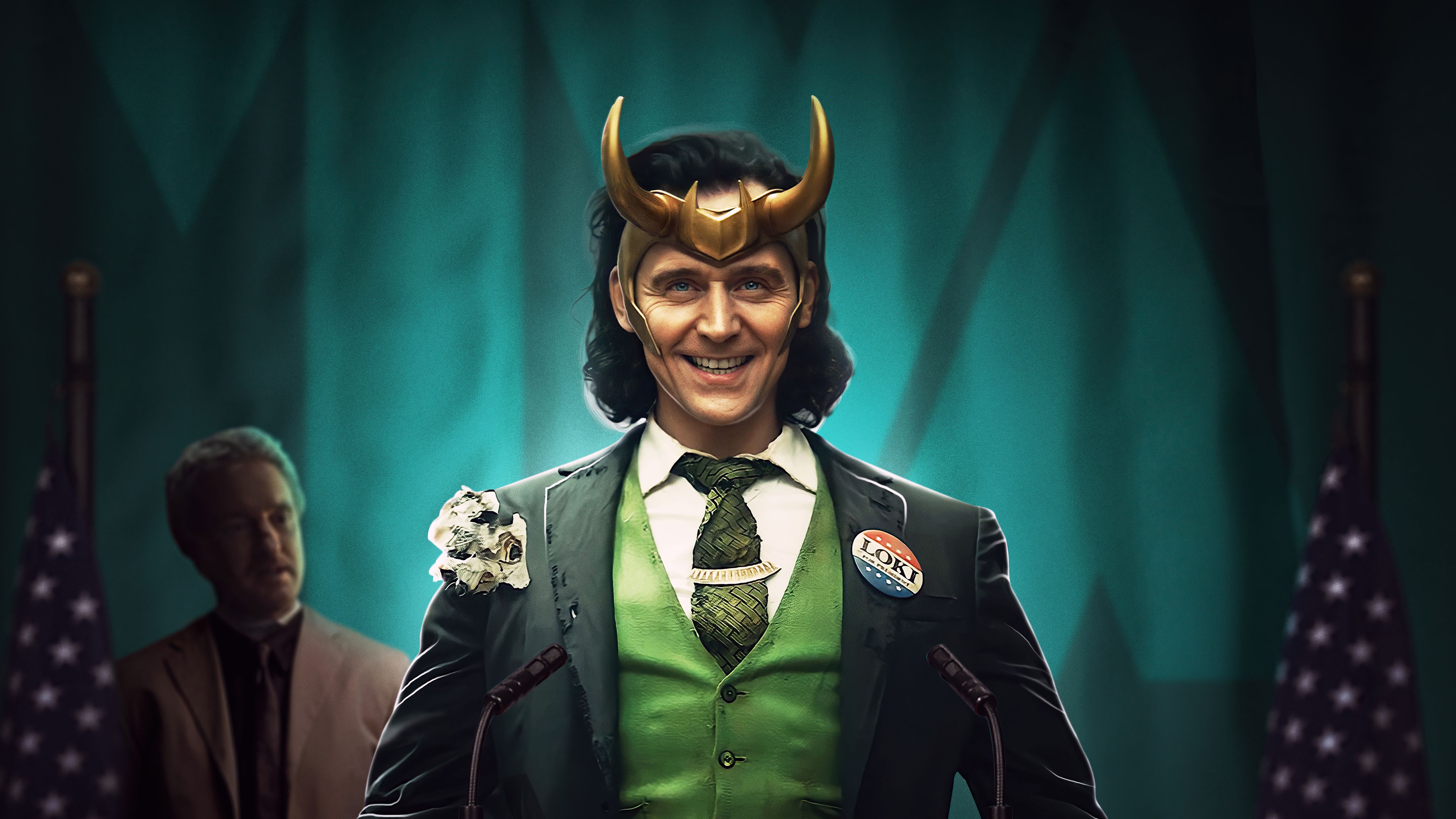 President Loki 4k Ultra HD Wallpaper