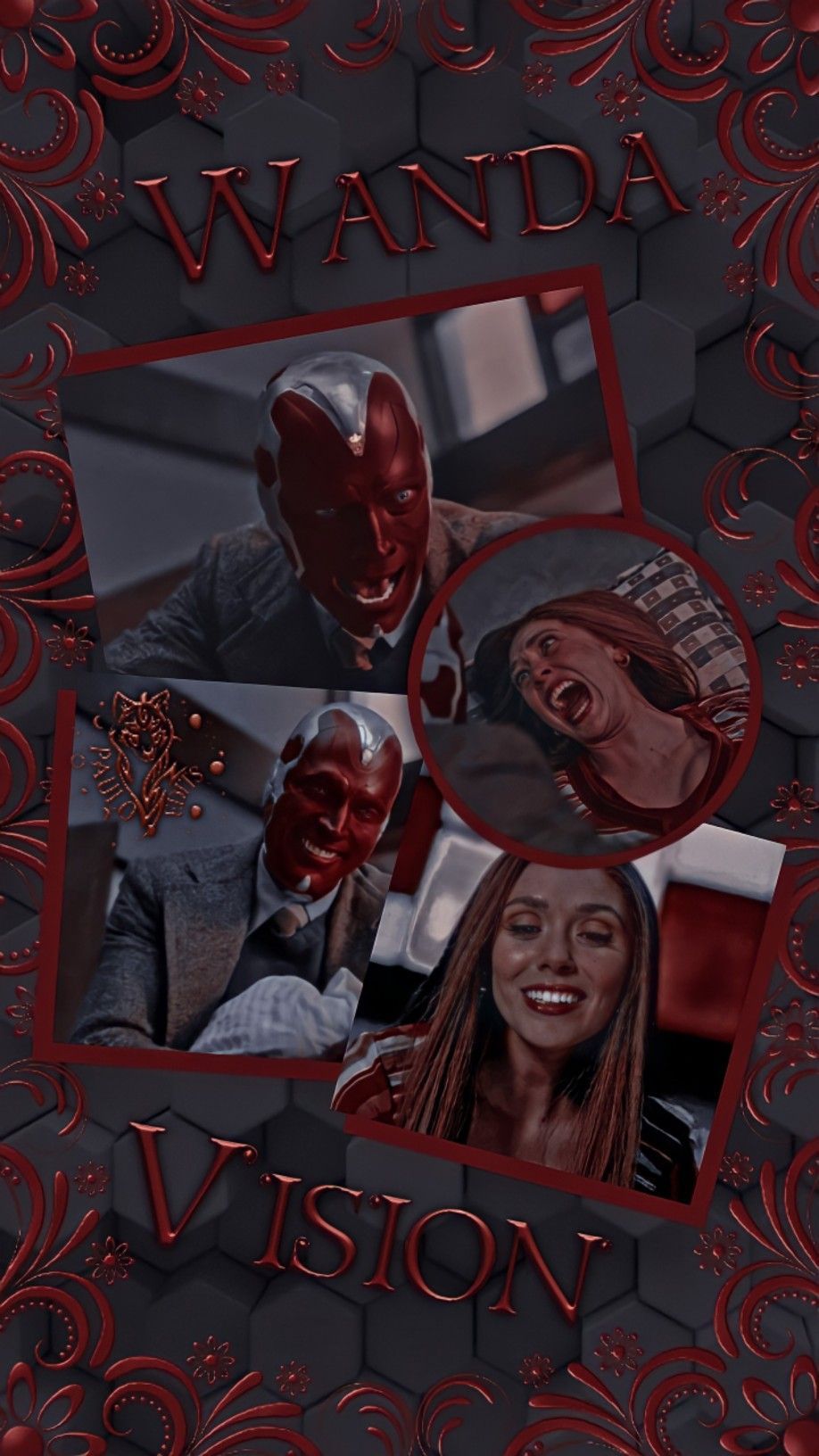 Wallpaper. WandaVision. Wanda and vision, Marvel, Disney plus