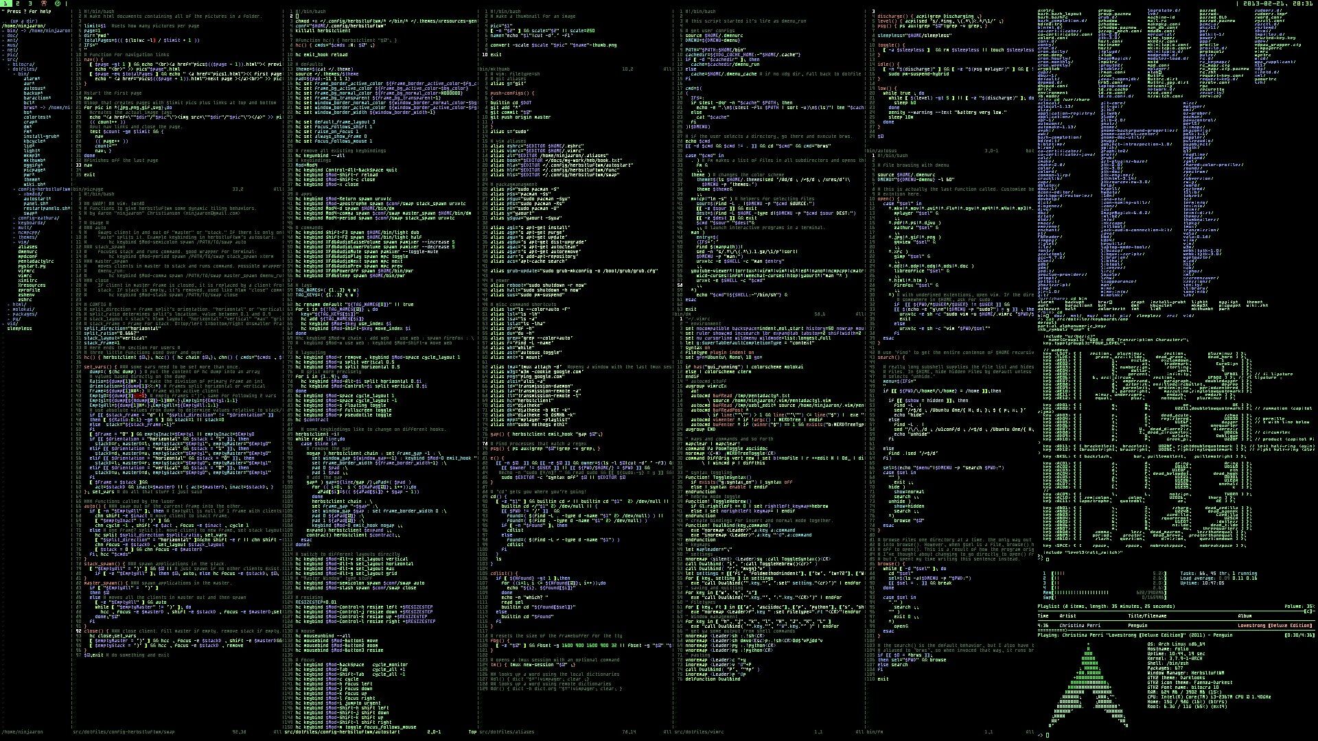 Linux Commands Wallpaper 4k