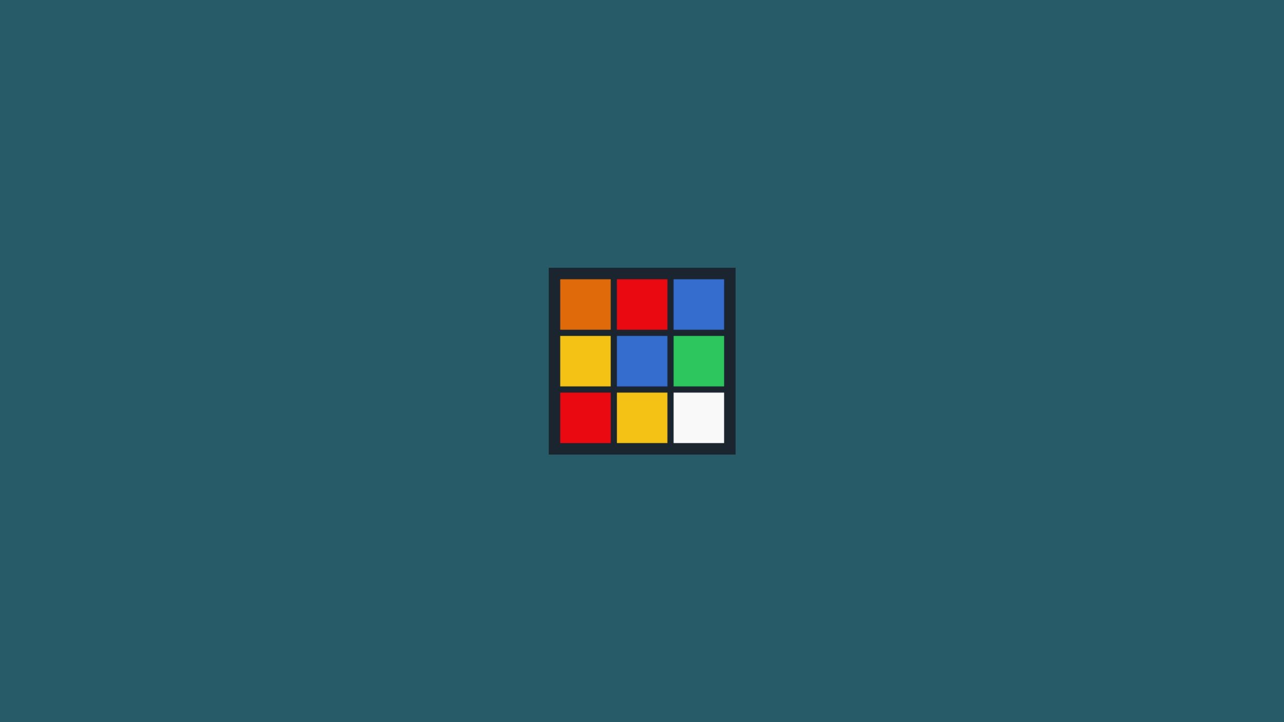 Desktop Wallpaper Rubik's Cube, Toy, Squares, Colorful, Minimal, HD Image, Picture, Background, 7a68c9
