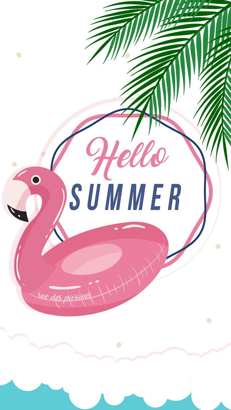 Hello Summer Wallpaper for mobile phone, tablet, desktop computer and other devices HD and 4K wallpaper. Summer wallpaper, Cute summer wallpaper, Hello summer