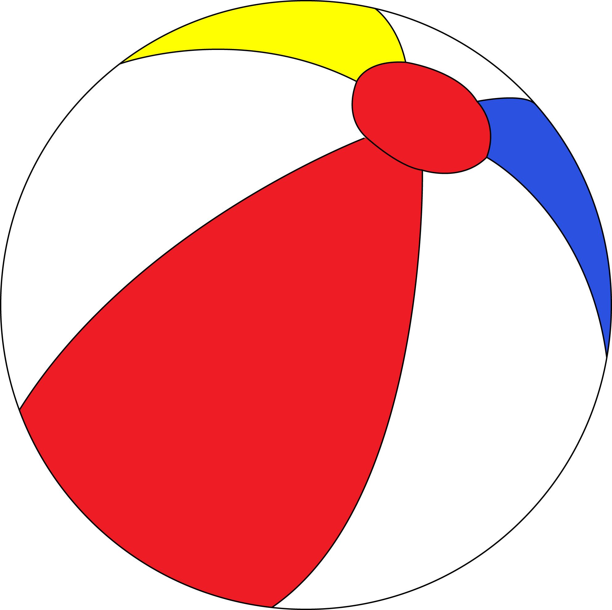 Free Beach Ball Vector, Download Free Beach Ball Vector png image, Free ClipArts on Clipart Library
